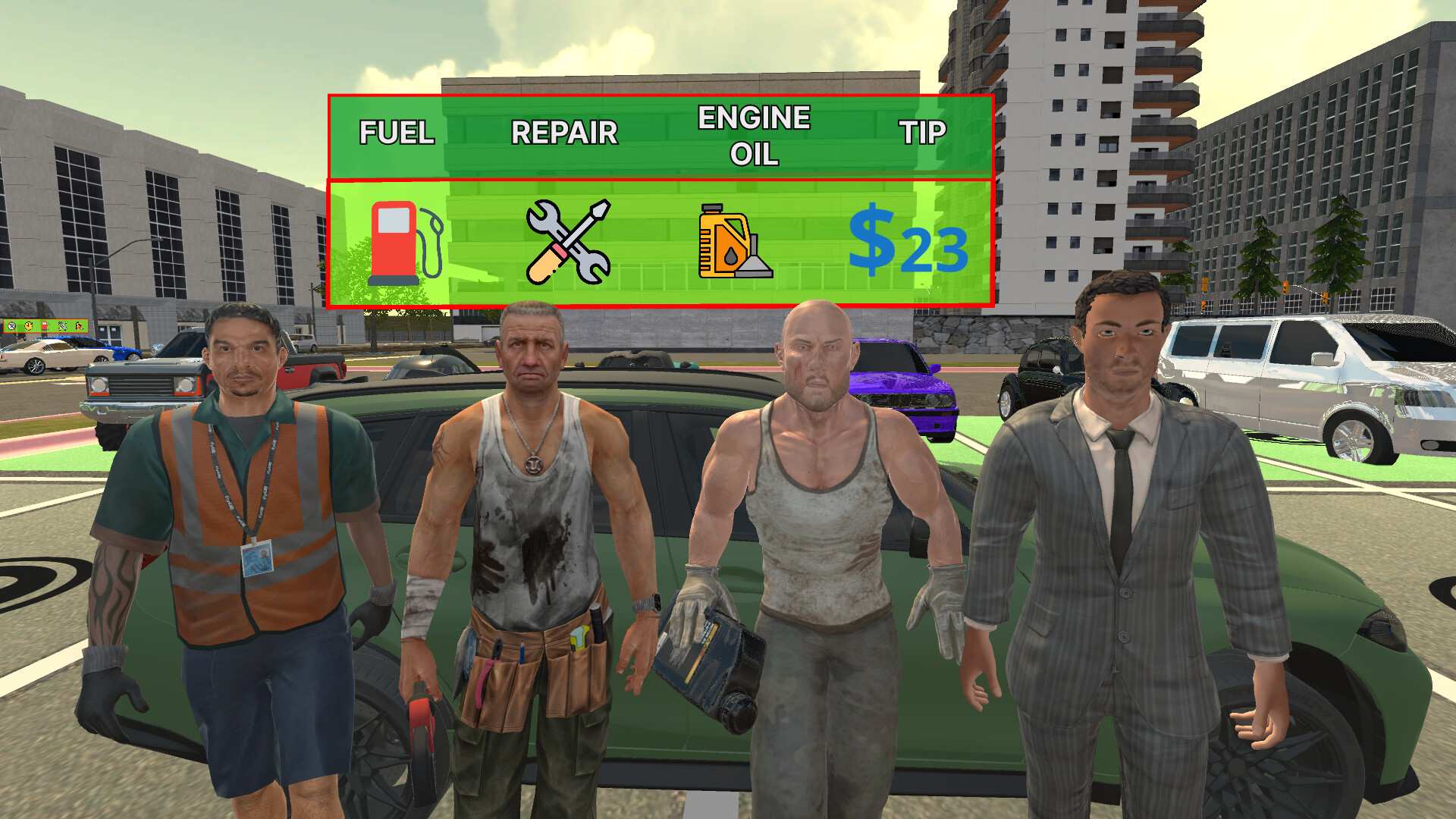 代客泊车模拟器/Valet Simulator: Parking & Business