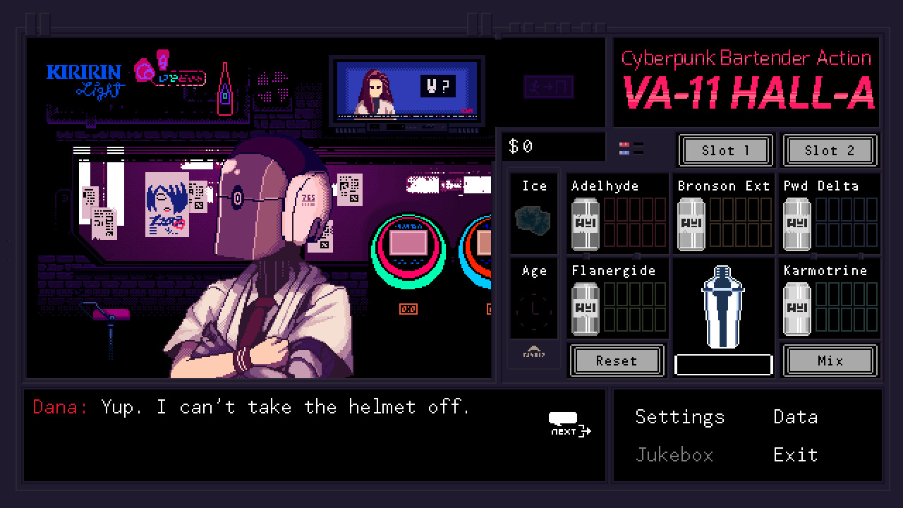 VA-11 HALL-A:赛博朋克酒保行动/VA-11 Hall-A: Cyberpunk Bartender Action
