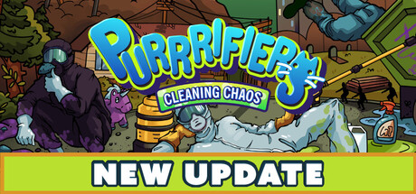 疯狂工具:清洁混乱/Purrrifiers: Cleaning Chaos – Cats & Goofylike Co-op