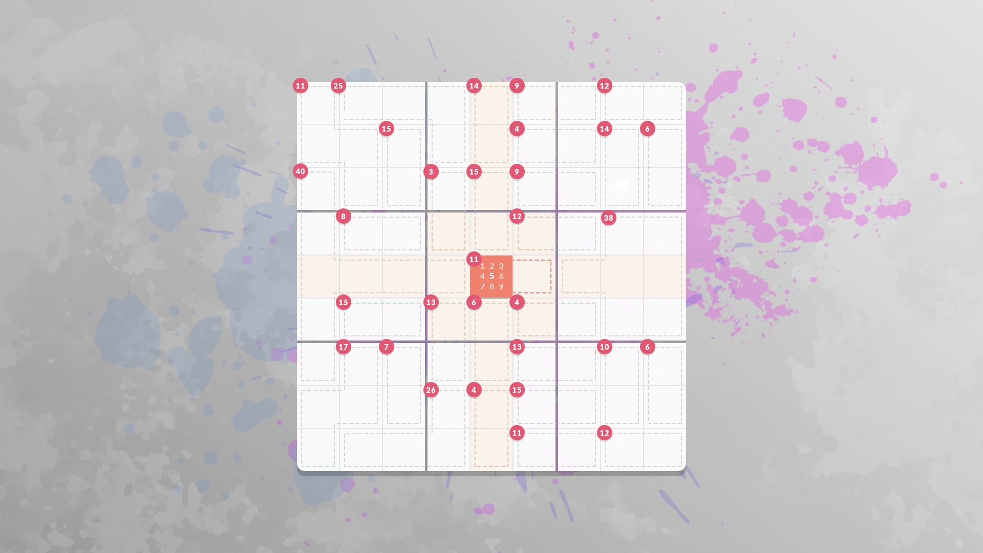 杀手数独/Sudoku Killer