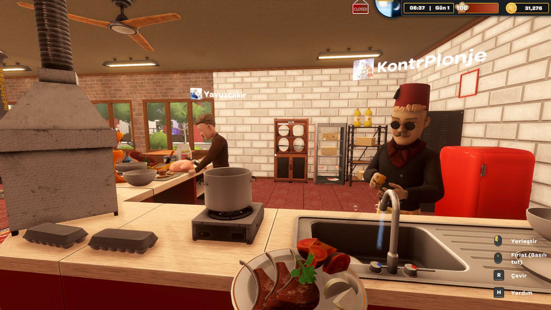 烤肉串模拟器/Kebab Chefs! - Restaurant Simulator_1