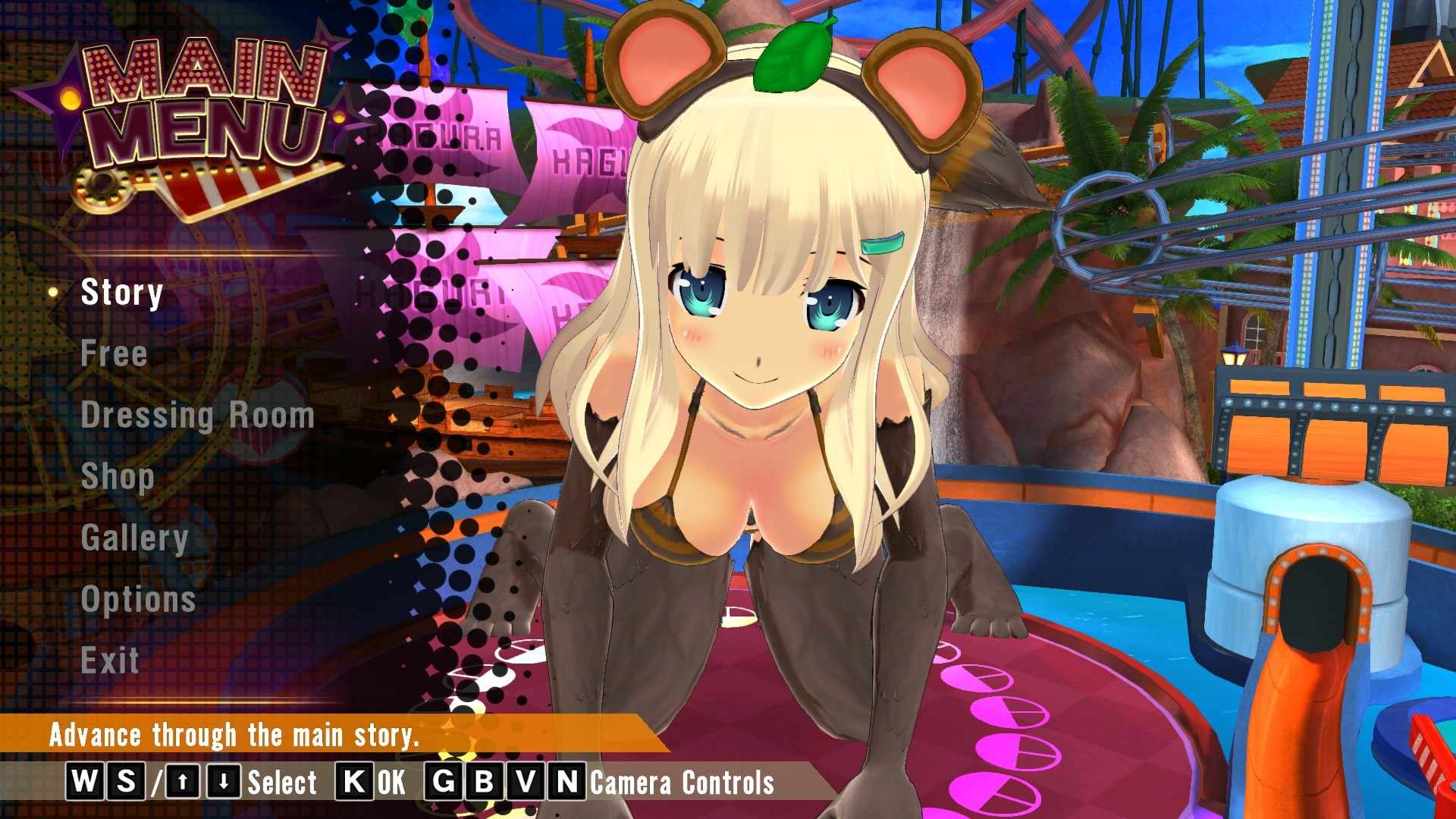 桃子弹球:闪乱神乐/闪乱神乐:桃色弹珠/SENRAN KAGURA Peach Ball_1