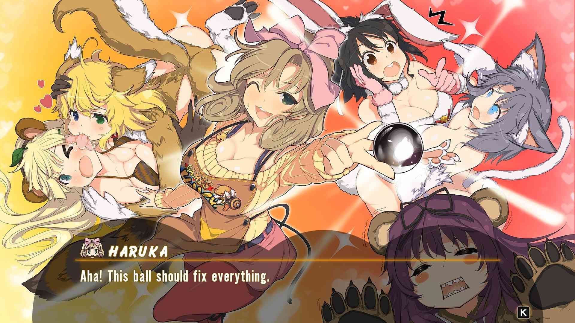 桃子弹球:闪乱神乐/闪乱神乐:桃色弹珠/SENRAN KAGURA Peach Ball_0