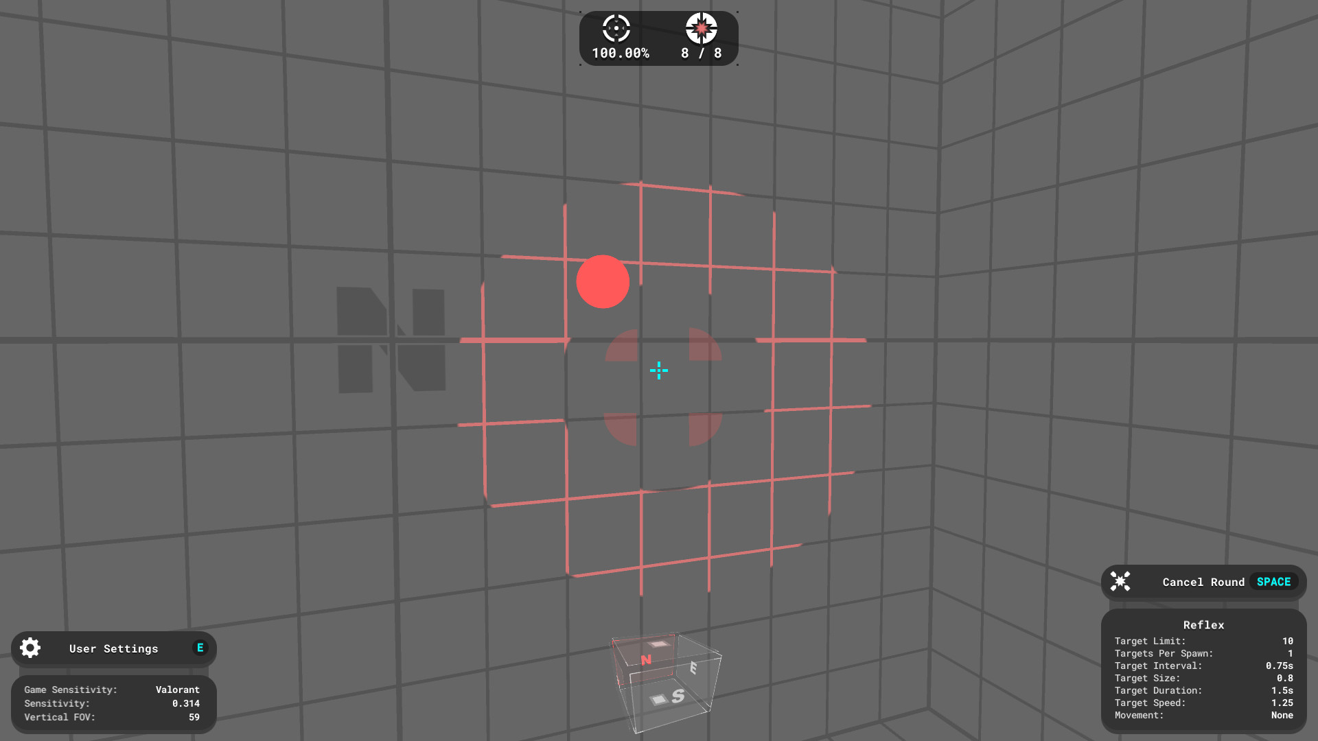 FPS枪法入门:简易瞄准训练/Simple FPS Aim Trainer_0
