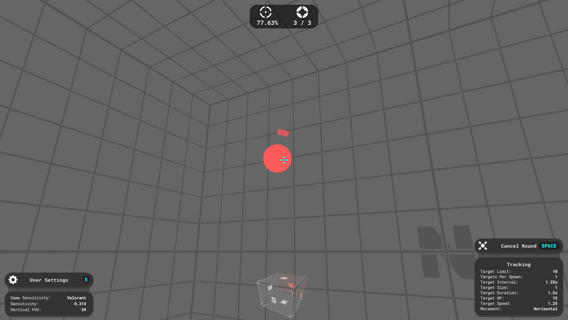 FPS枪法入门:简易瞄准训练/Simple FPS Aim Trainer_4