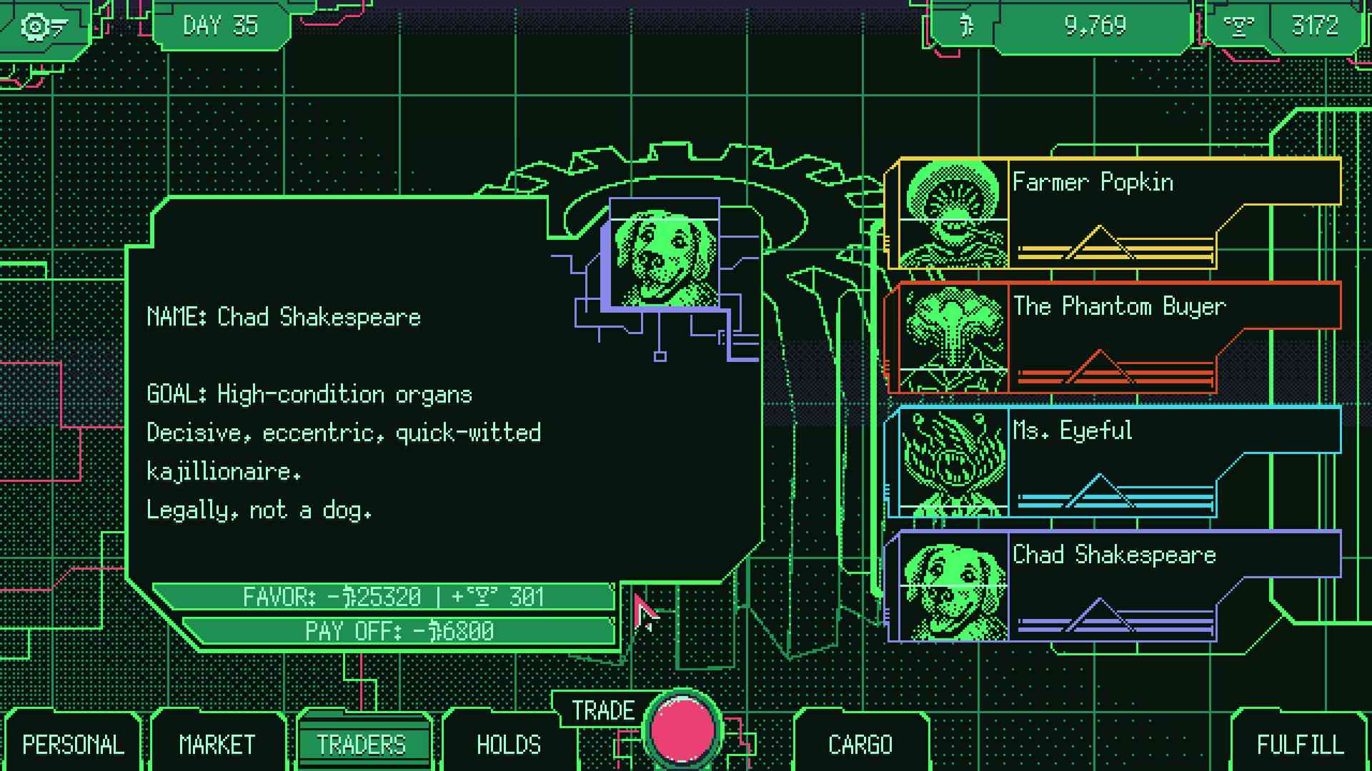 太空军阀器官交易模拟/Space Warlord Organ Trading Simulator_4