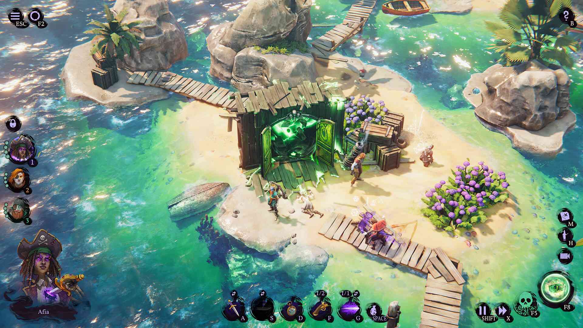 影子诡局:被诅咒的海盗/Shadow Gambit: The Cursed Crew_0