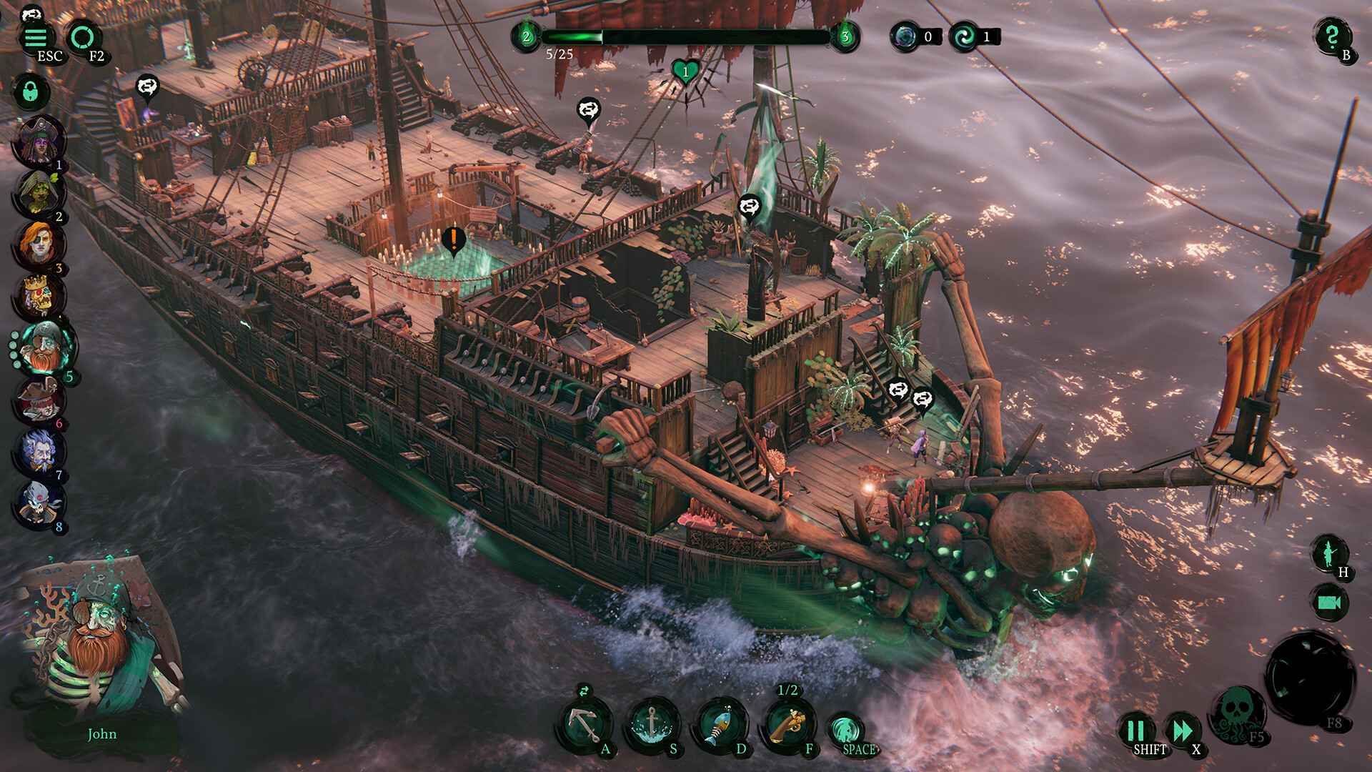 影子诡局:被诅咒的海盗/Shadow Gambit: The Cursed Crew_1
