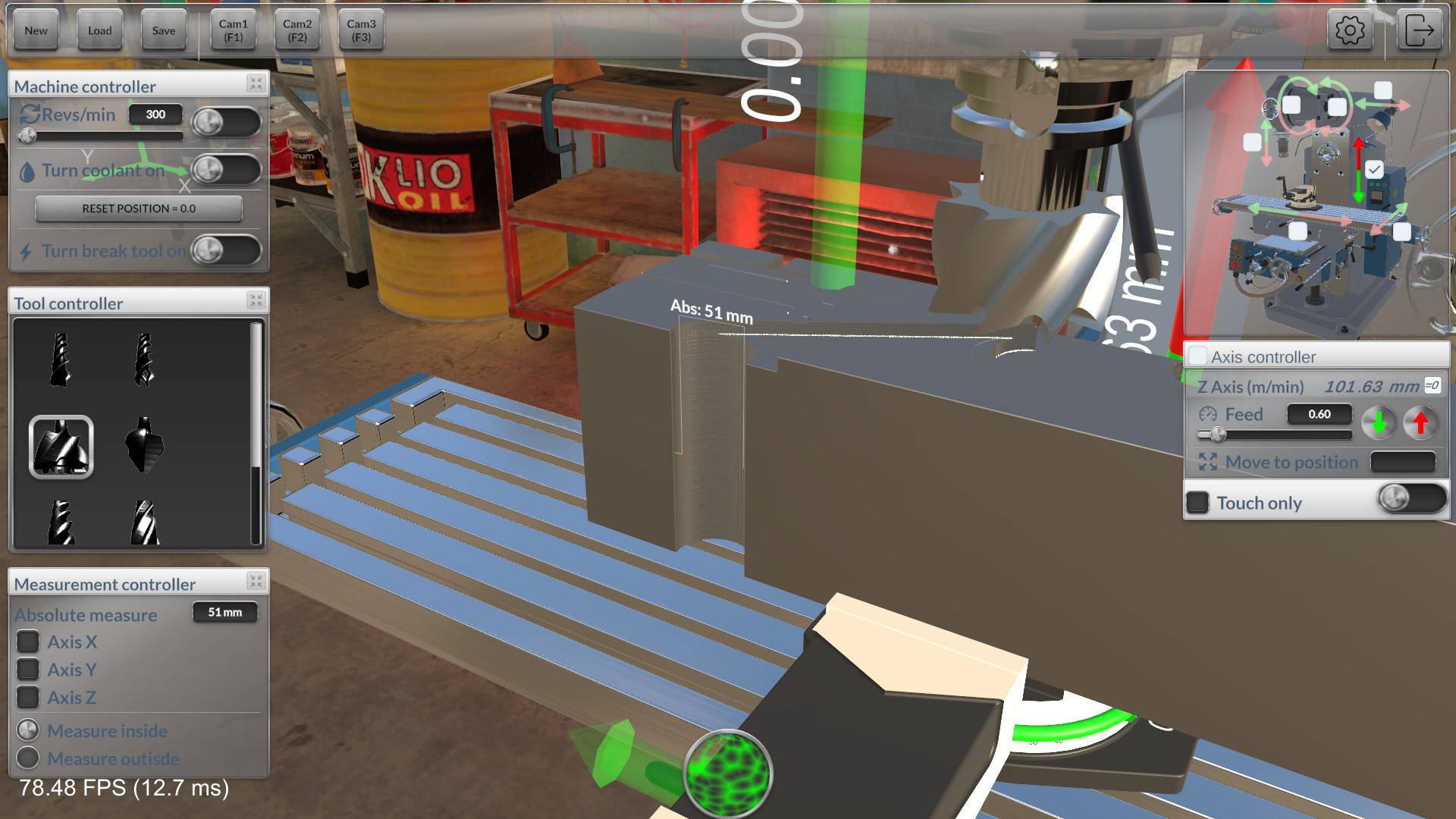 铣削机模拟器/Milling machine simulator_3