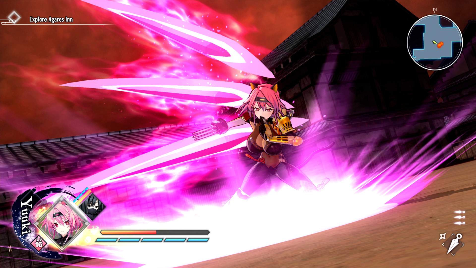 闪乱忍忍忍者大战战机少女:少女们的响艳/Neptunia x SENRAN KAGURA: Ninja Wars_4