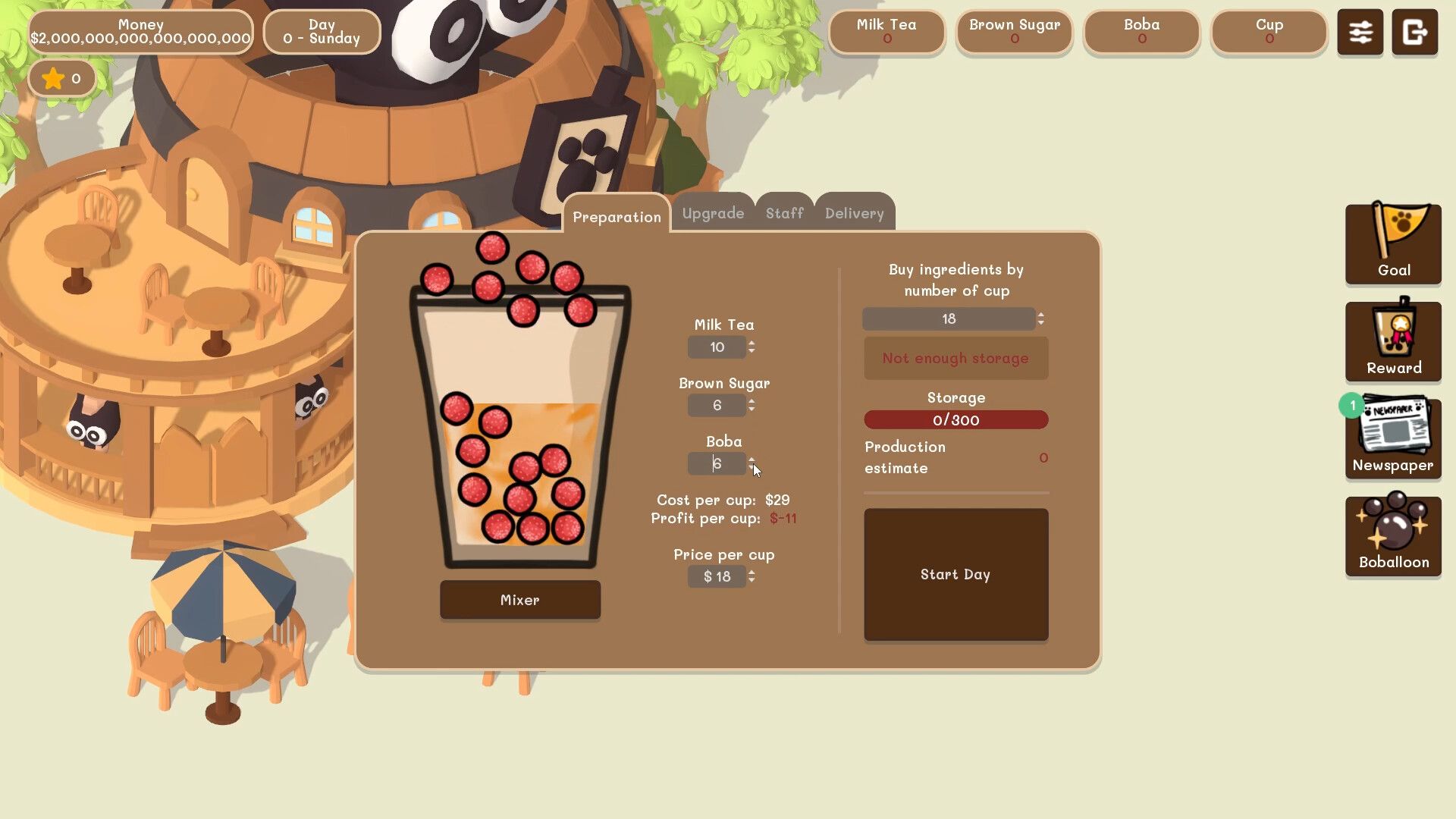珍珠奶茶店模拟器:放置商店管理/Boba Simulator : Idle Shop Management_1