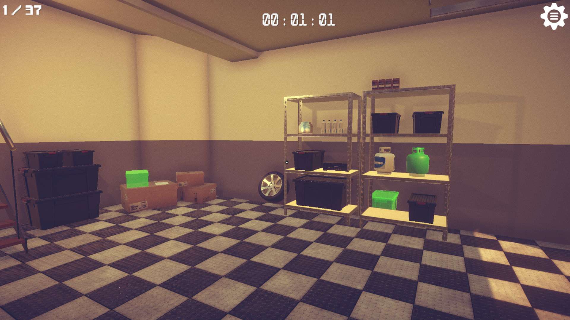 3D拼图:现代住宅/3D PUZZLE - Modern House_1