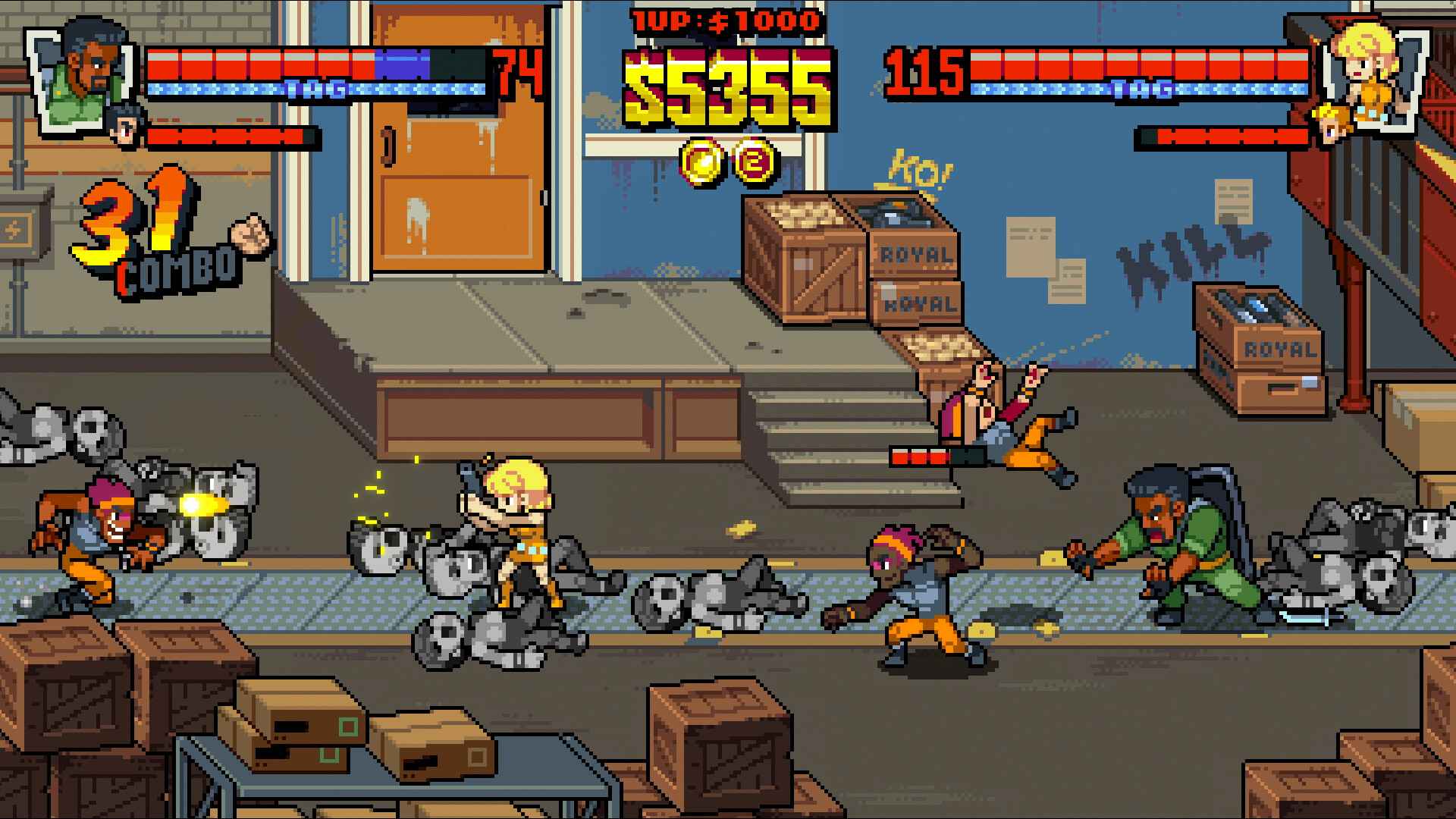 双截龙外传:双龙出海/Double Dragon Gaiden: Rise Of Dragons_5