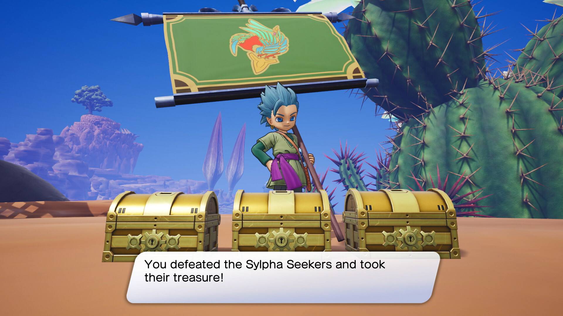 勇者斗恶龙 寻宝探险团 蓝色眼眸与天空罗盘/DRAGON QUEST TREASURES_3