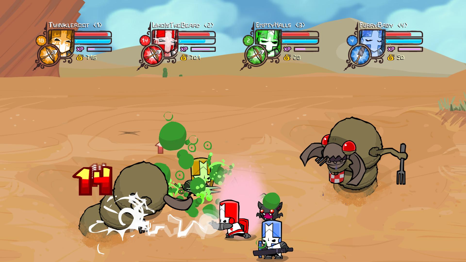 城堡毁灭者/城堡破坏者/Castle Crashers/支持网络联机_4