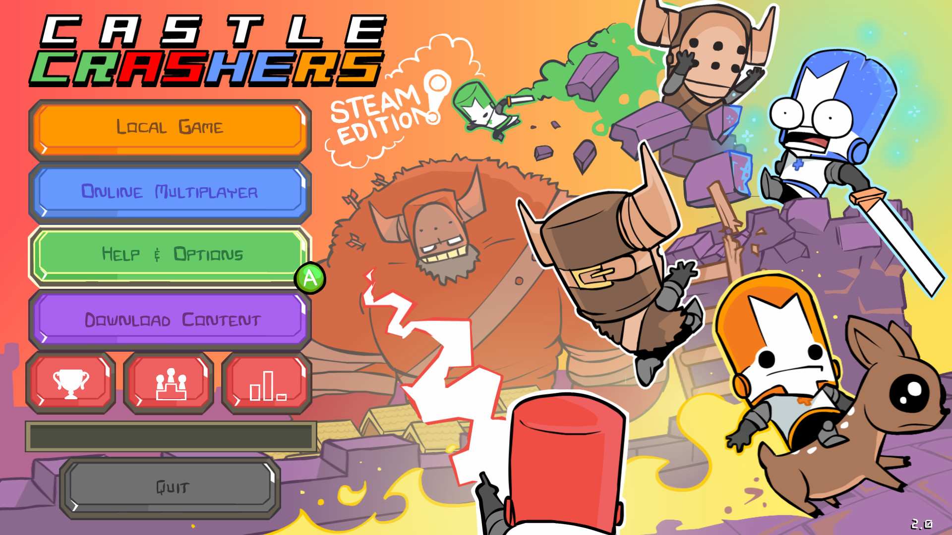 城堡毁灭者/城堡破坏者/Castle Crashers/支持网络联机_0