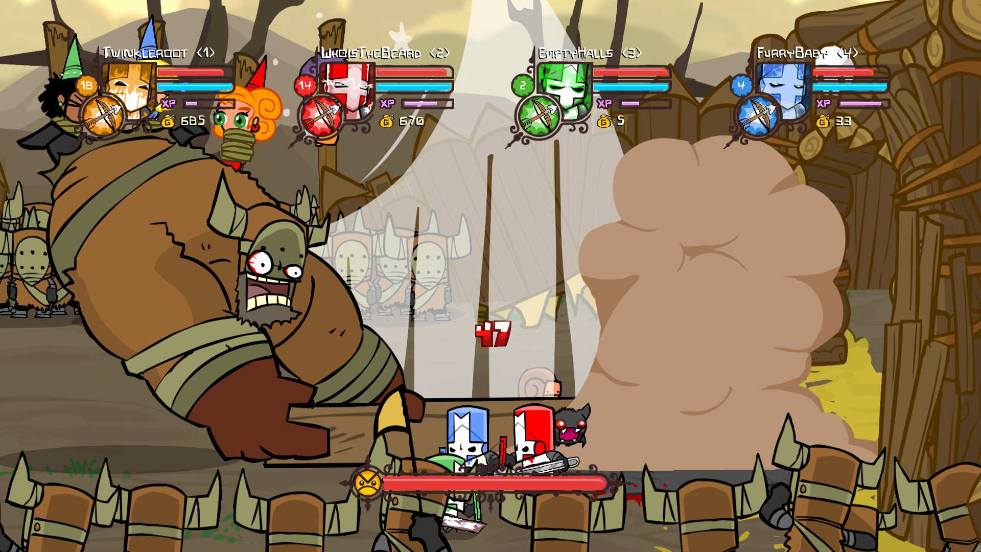 城堡毁灭者/城堡破坏者/Castle Crashers/支持网络联机_1