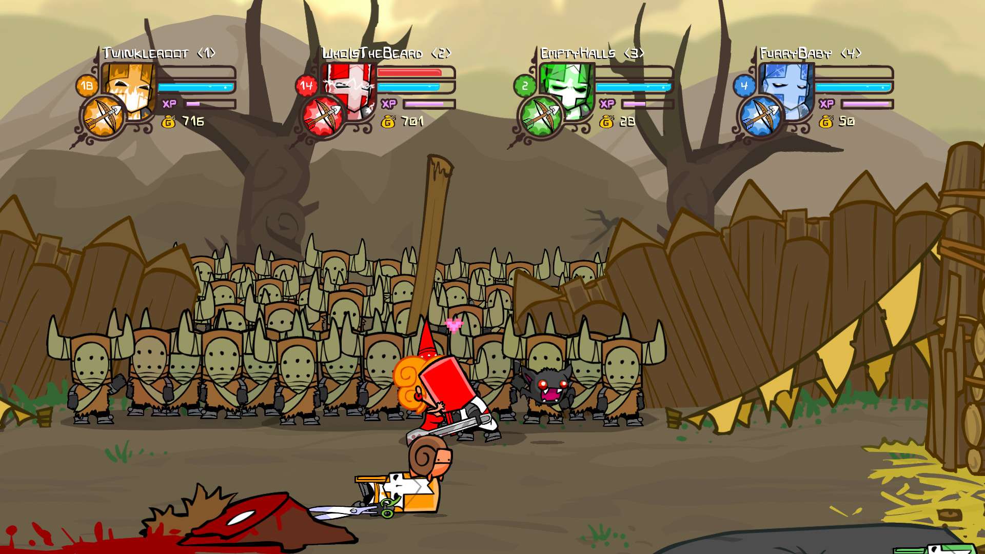 城堡毁灭者/城堡破坏者/Castle Crashers/支持网络联机_2
