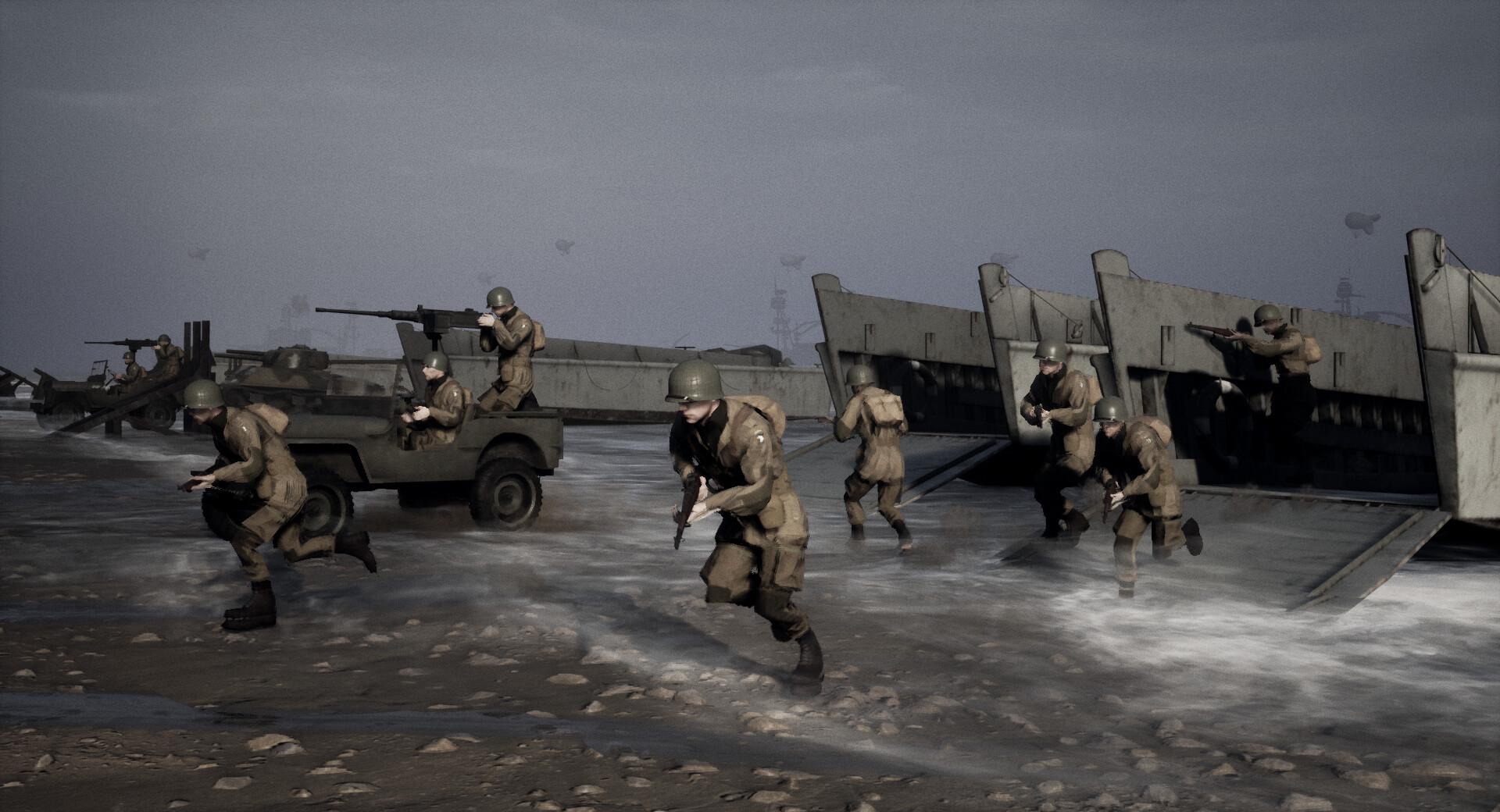 1944年海滩入侵/Beach Invasion 1944_1