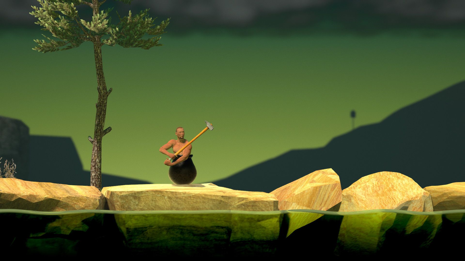 掘地求升/和班尼特福迪一起攻克难关/Getting Over It with Bennett Foddy_0