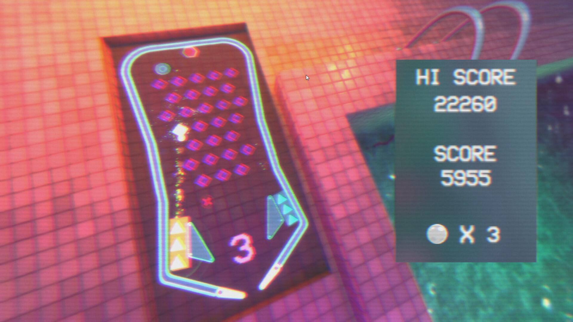 蒸汽波弹子球/Vaporwave Pinball_3