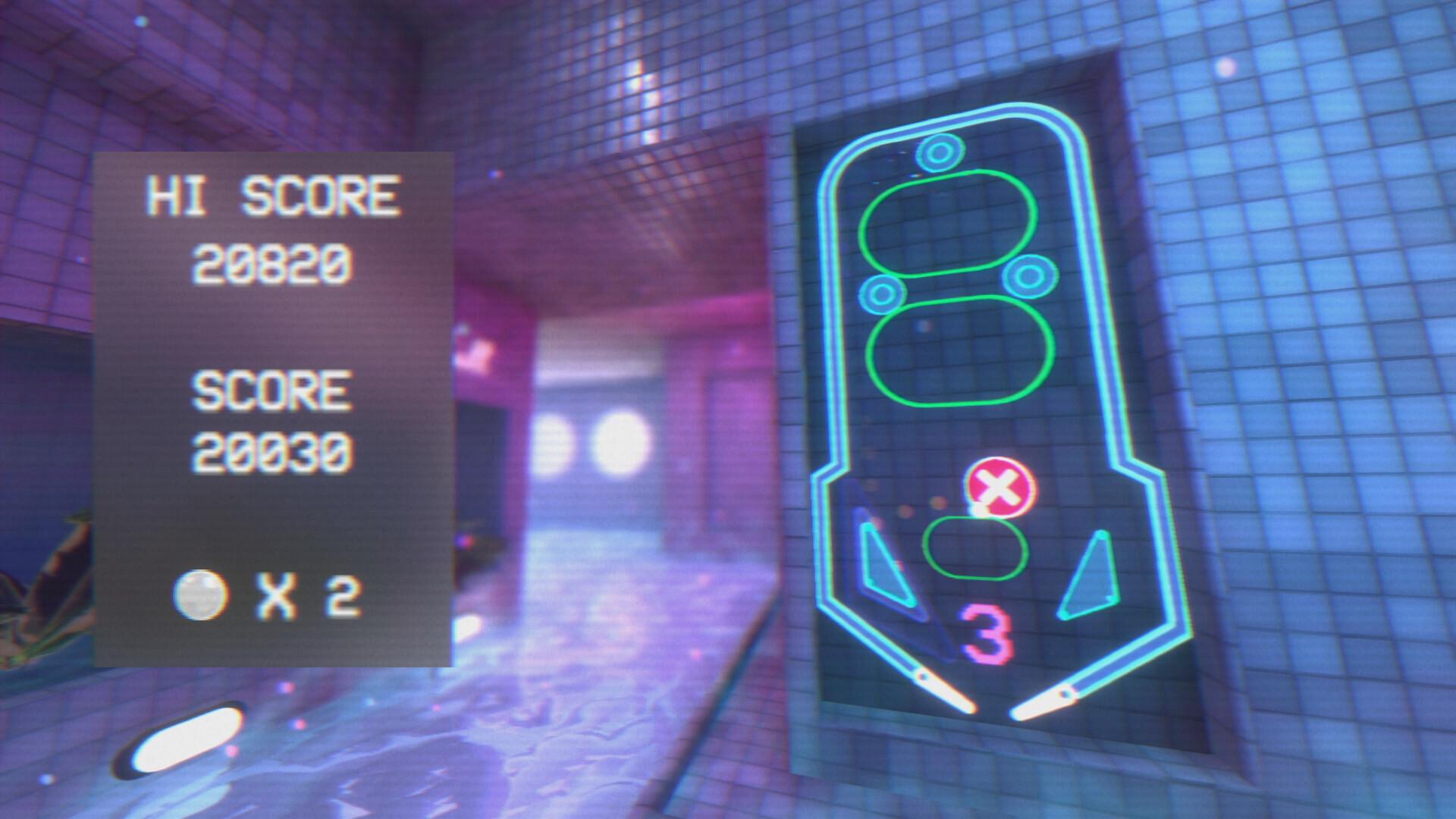 蒸汽波弹子球/Vaporwave Pinball_1
