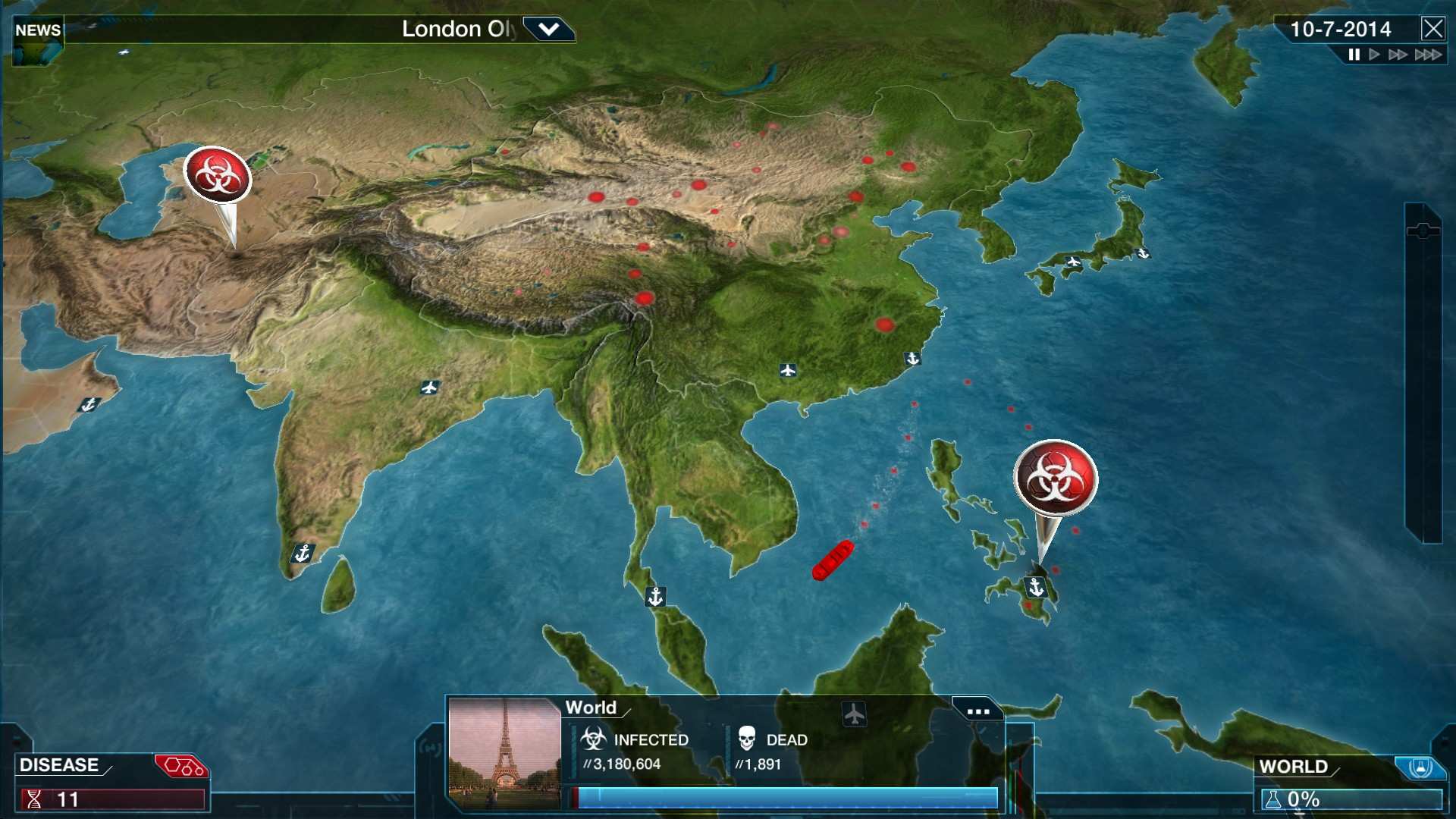 瘟疫公司:物竞天择/Plague Inc: Evolved_2