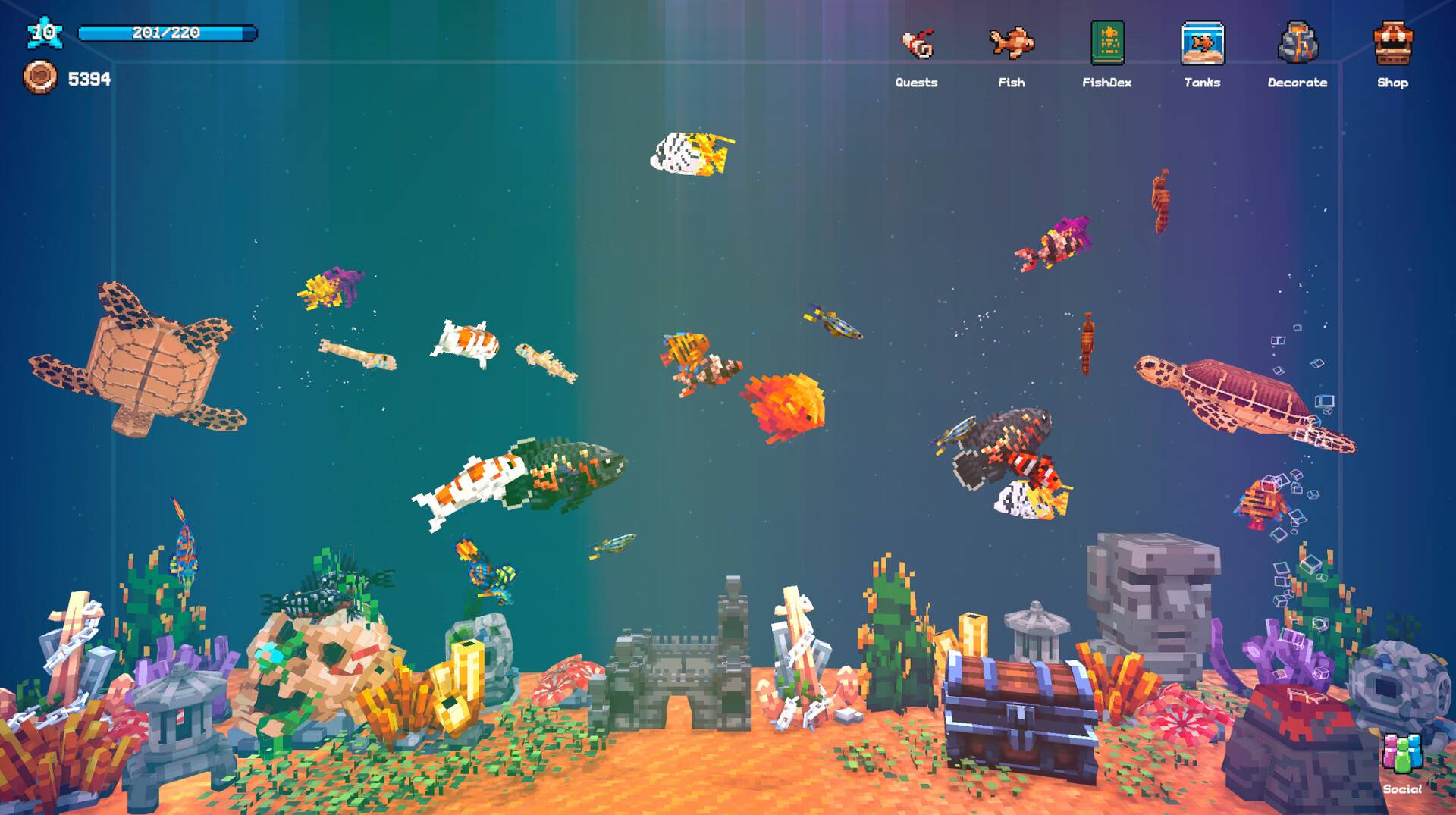 全球鱼友俱乐部:放置好时光/Tiny Aquarium: Social Fishkeeping_5