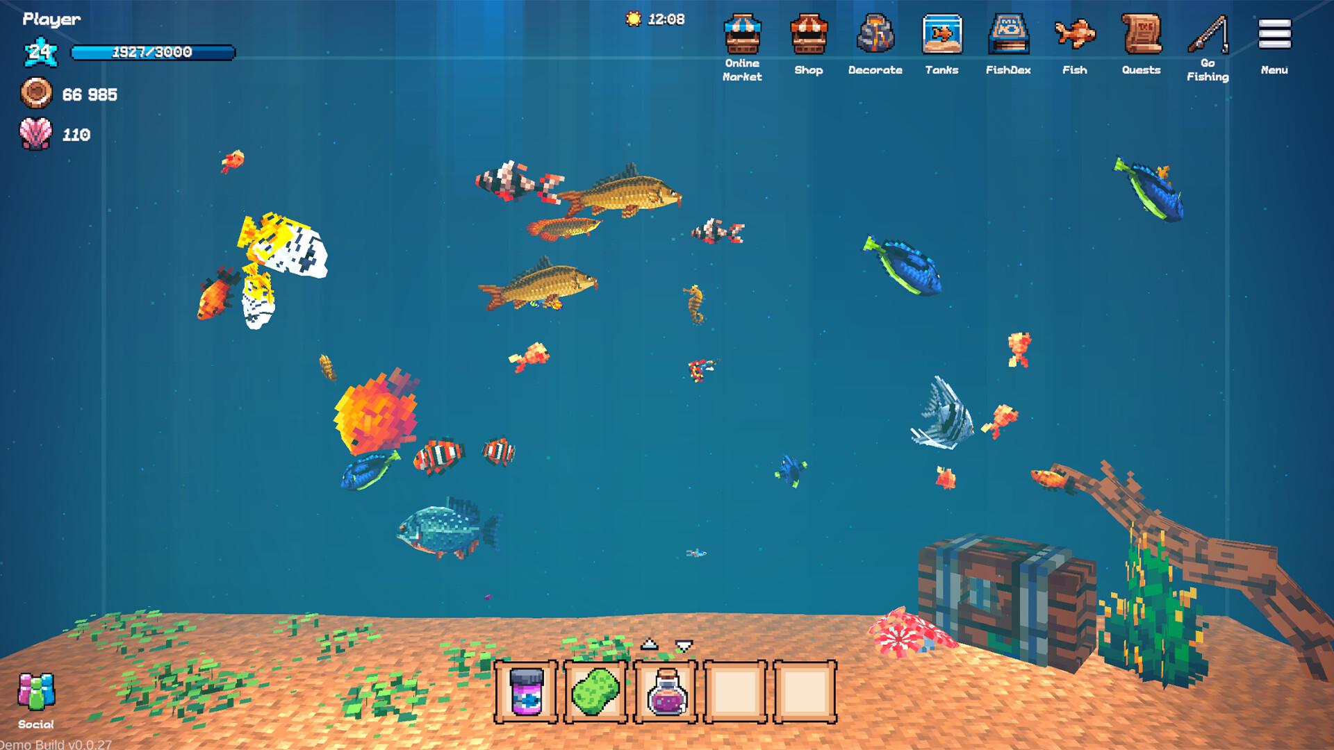 全球鱼友俱乐部:放置好时光/Tiny Aquarium: Social Fishkeeping_0