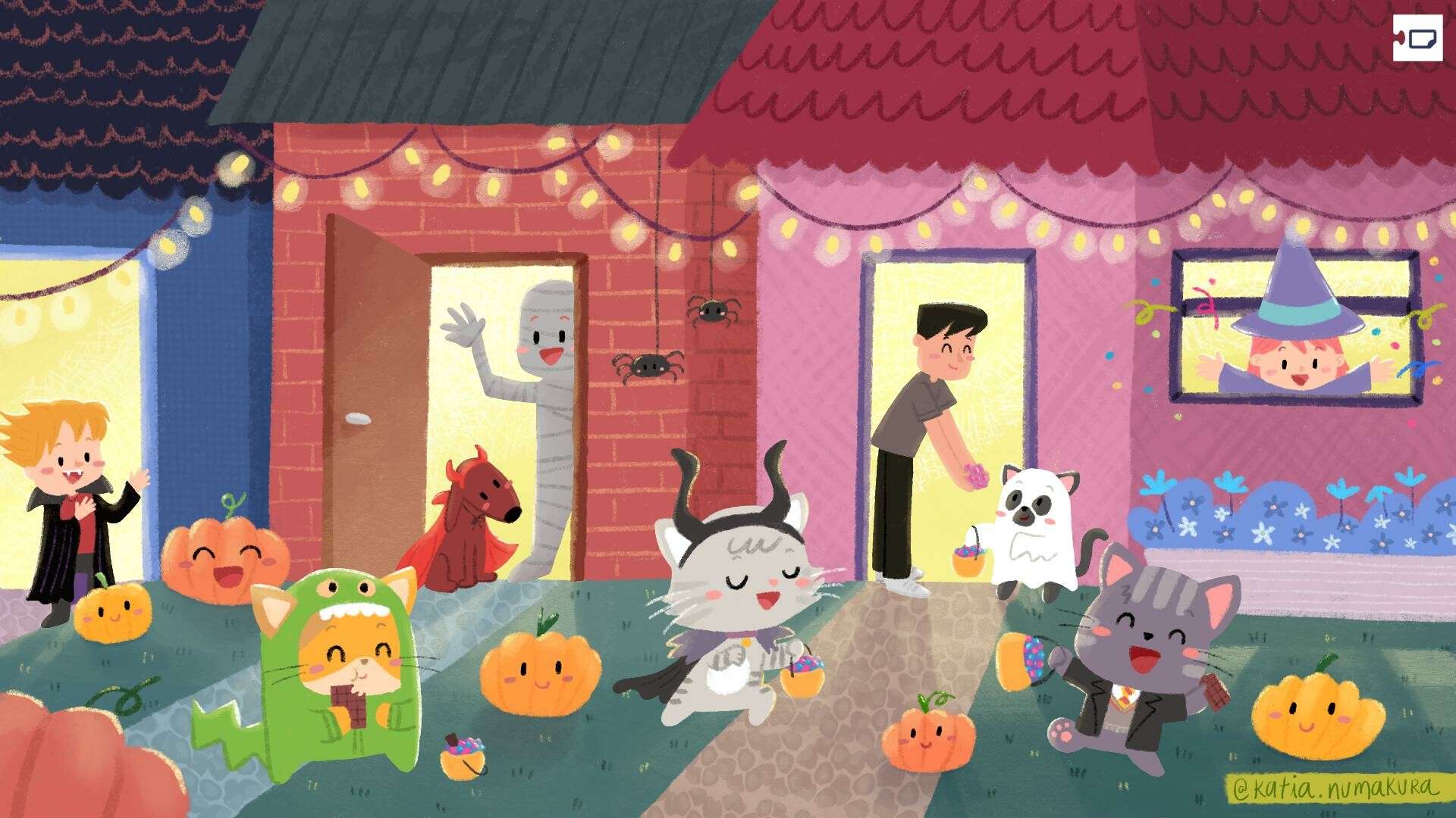 好友在万圣节/Buddy and Friends on Halloween_3