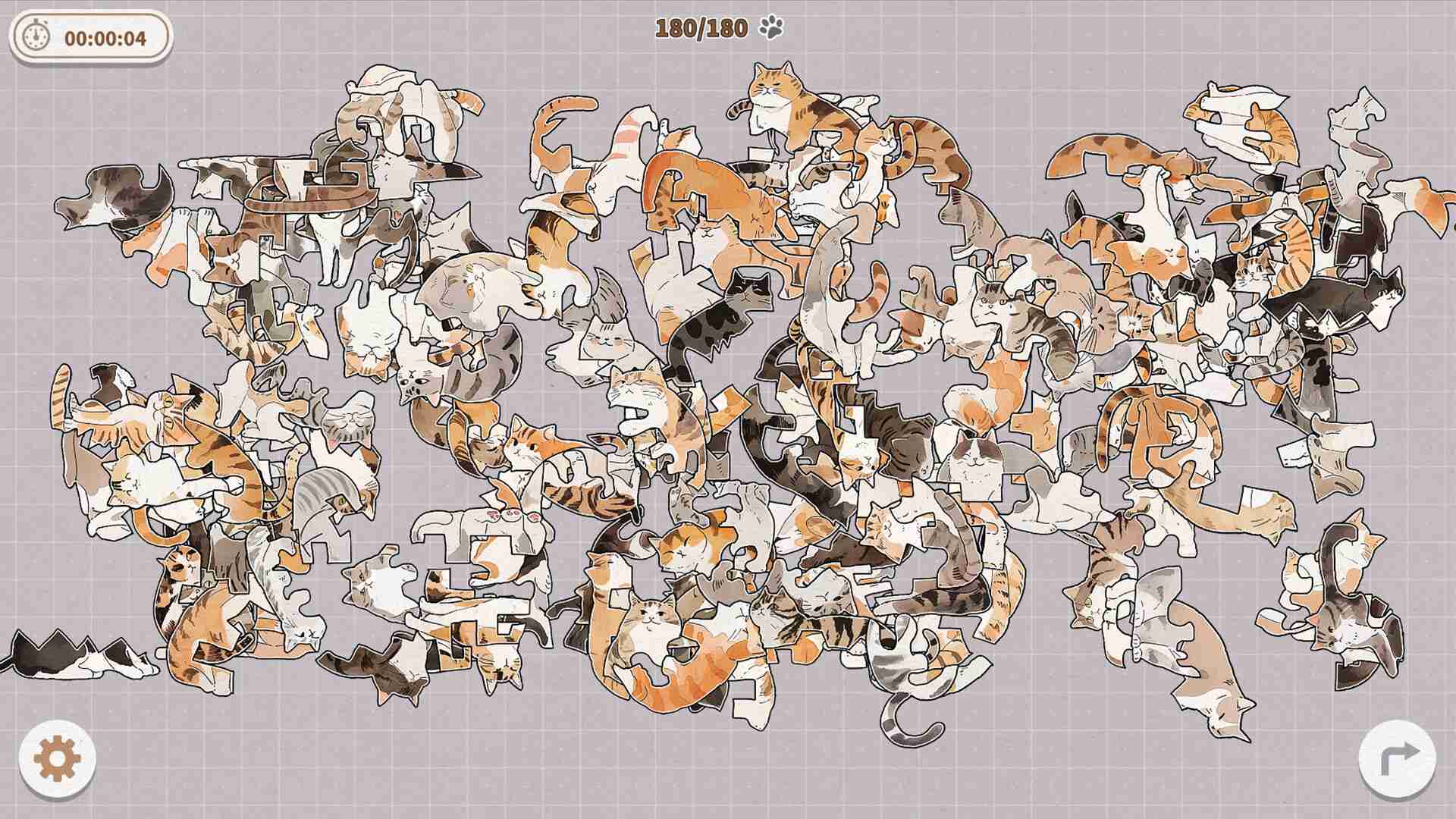 挤在一起的猫猫/Cats Huddled Together_3