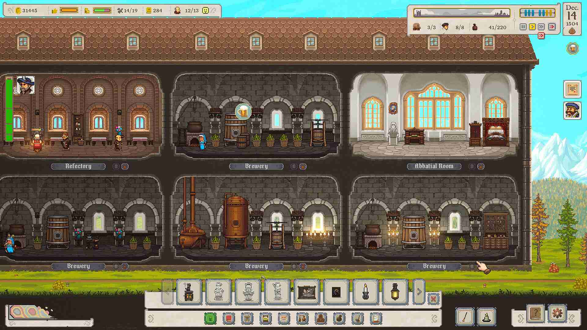 修道院酿酒大亨/Ale Abbey - Monastery Brewery Tycoon_1