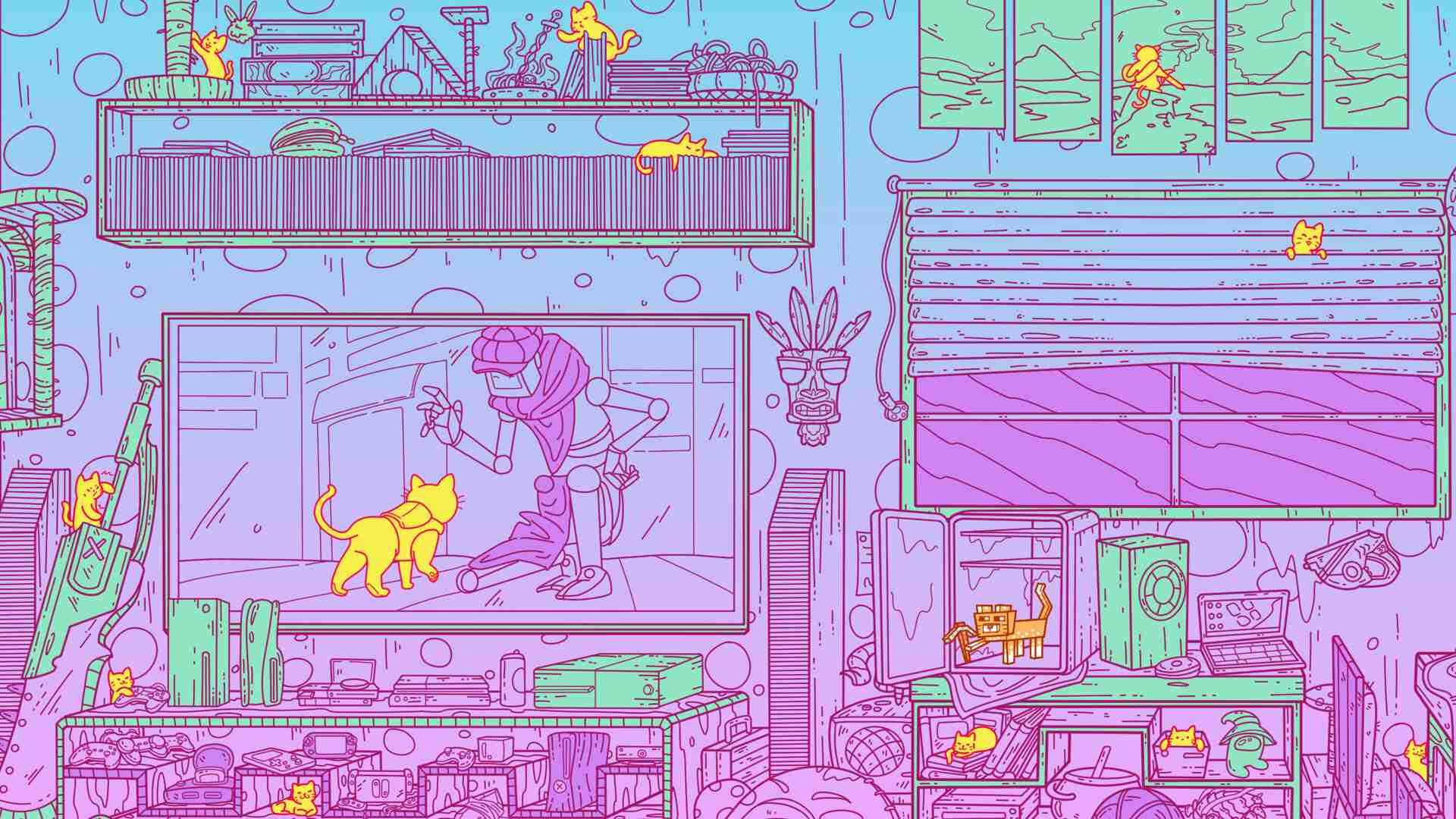 满是猫的大楼2/A Building Full of Cats 2_0