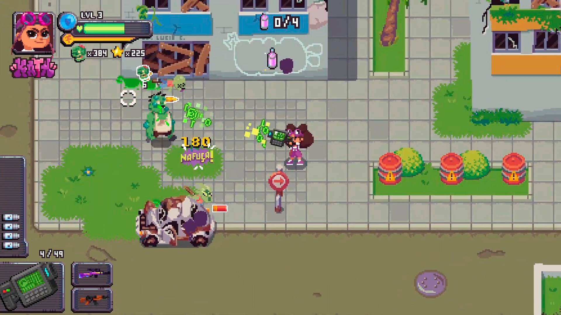 僵尸街区:涂鸦特工队/Ghetto Zombies: Graffiti Squad_0