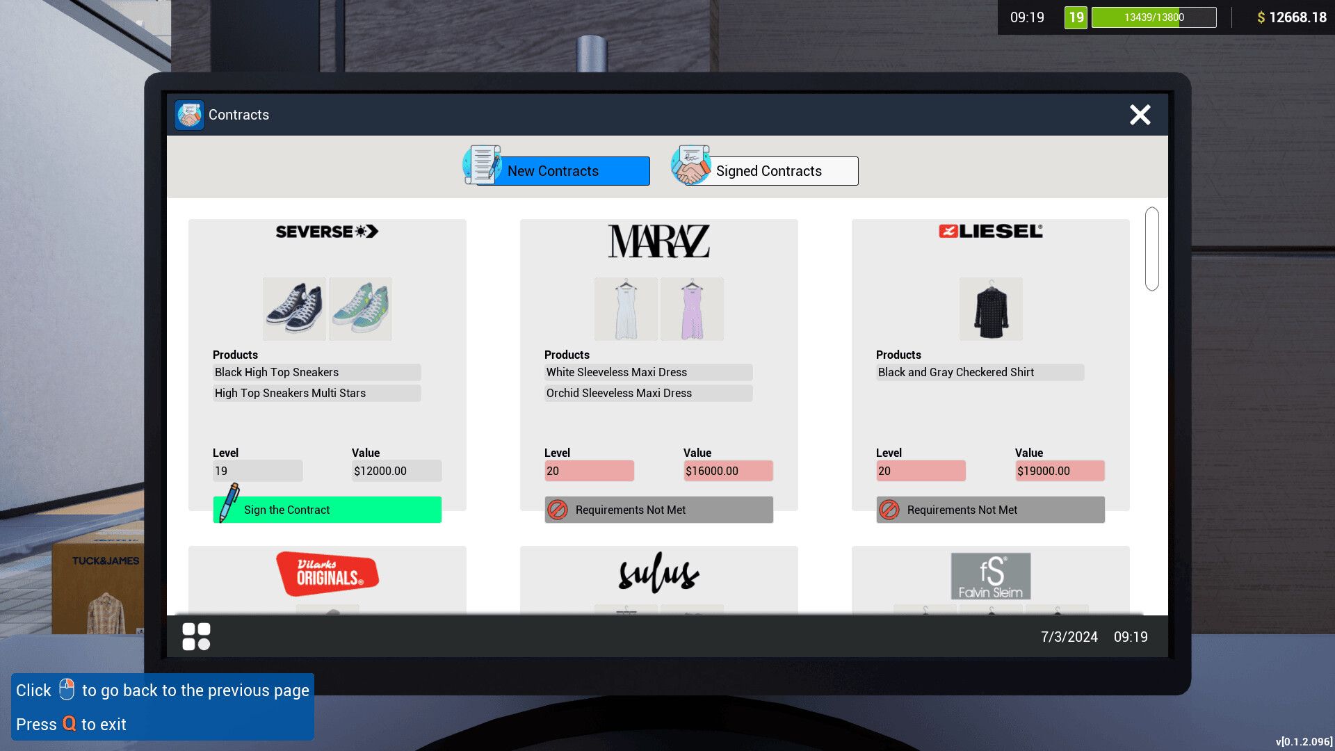 时尚梦想家/Retail Company Simulator_2