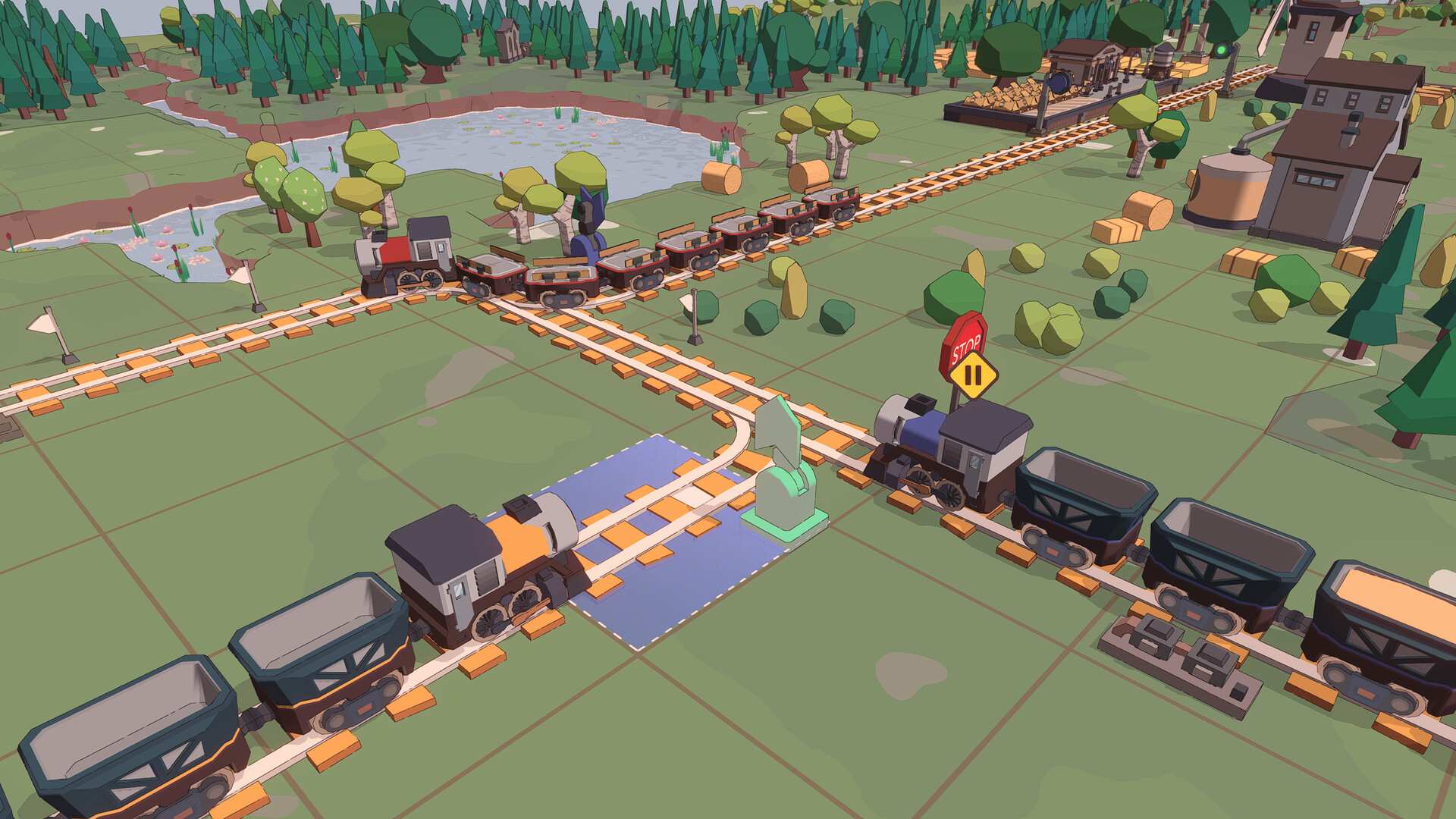 小小轨道:自动化铁路建造/Super Loco World Train Automation_1