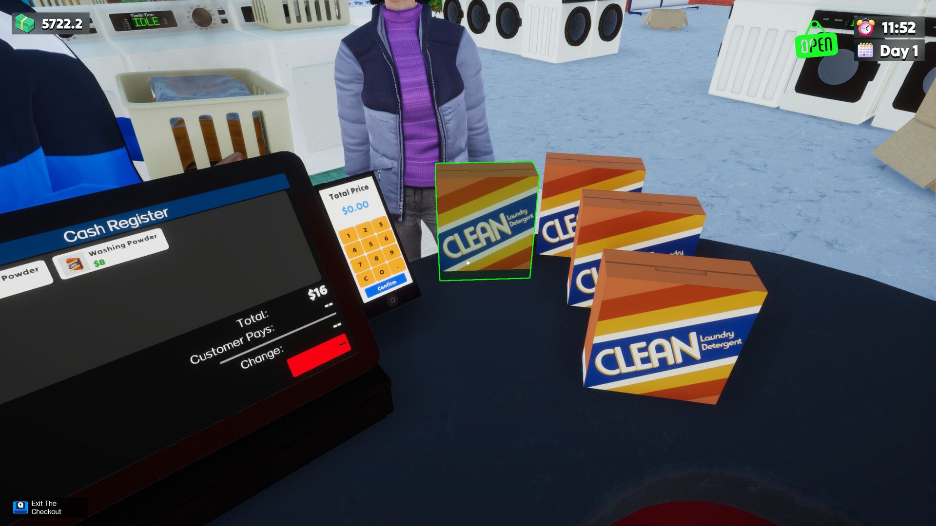 洗衣店模拟器:洗刷刷!/Laundry & Supermarket Simulator_3