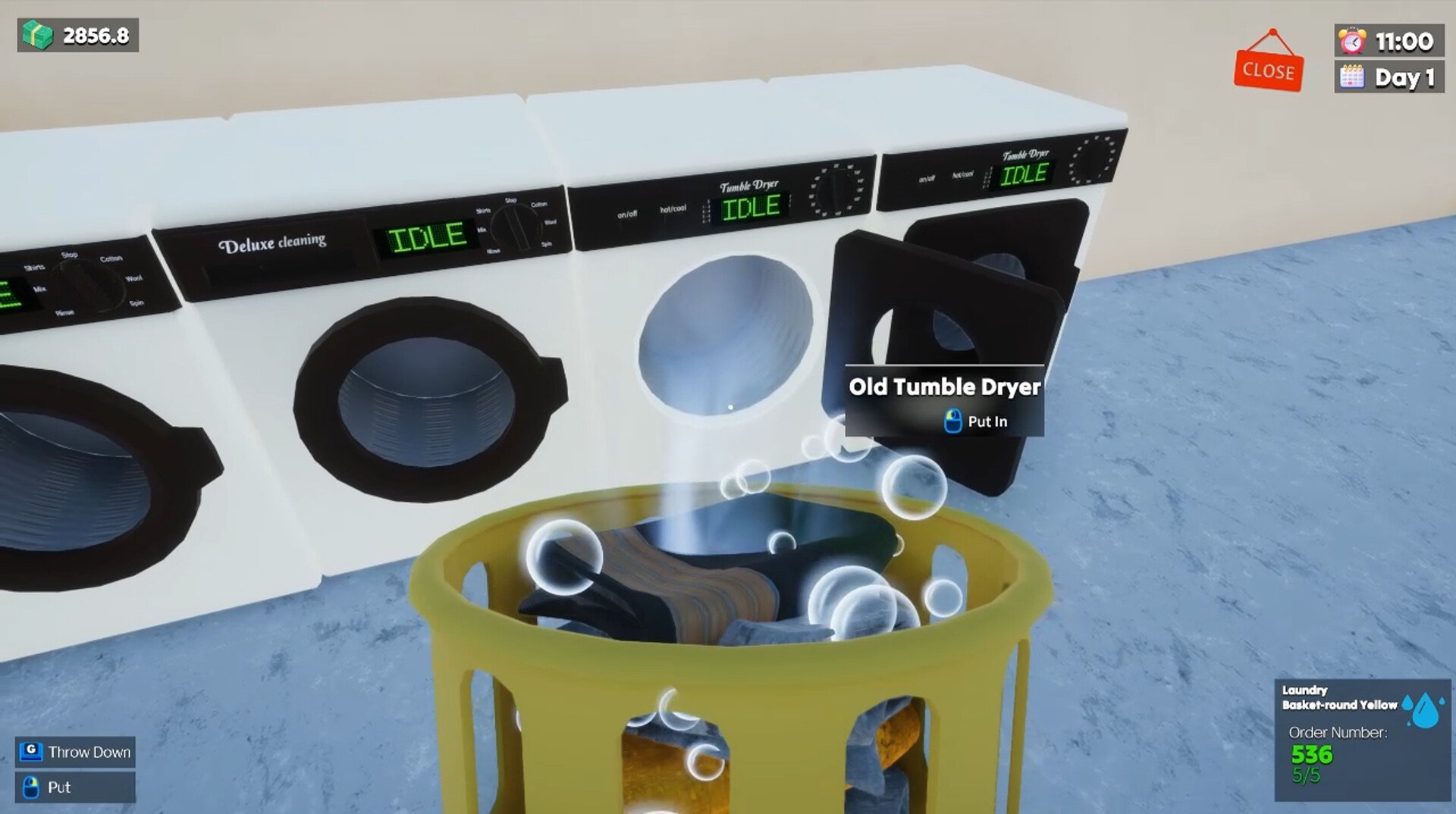 洗衣店模拟器:洗刷刷!/Laundry & Supermarket Simulator_2