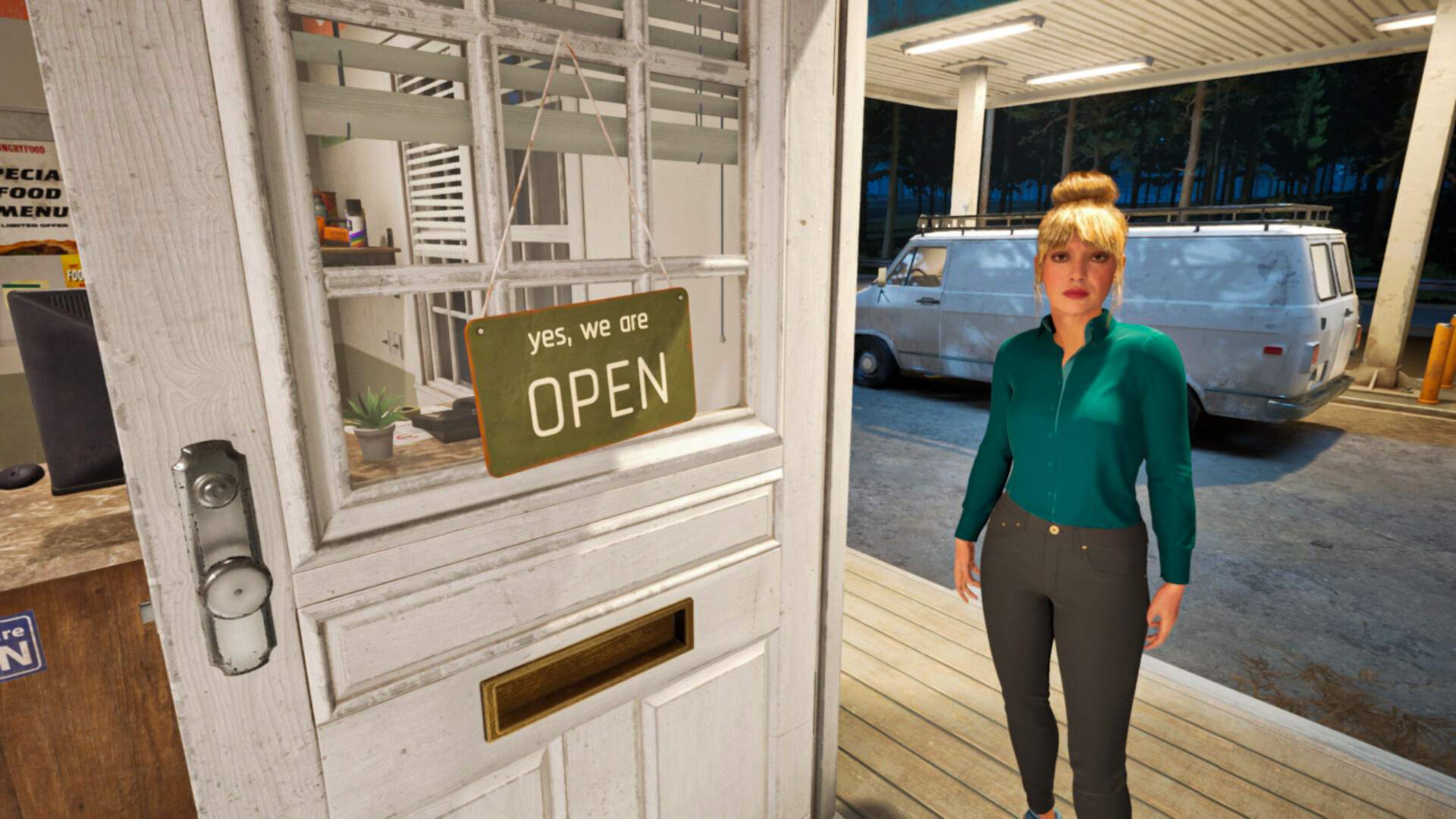 出口前:加油站/Before Exit: Gas Station_1