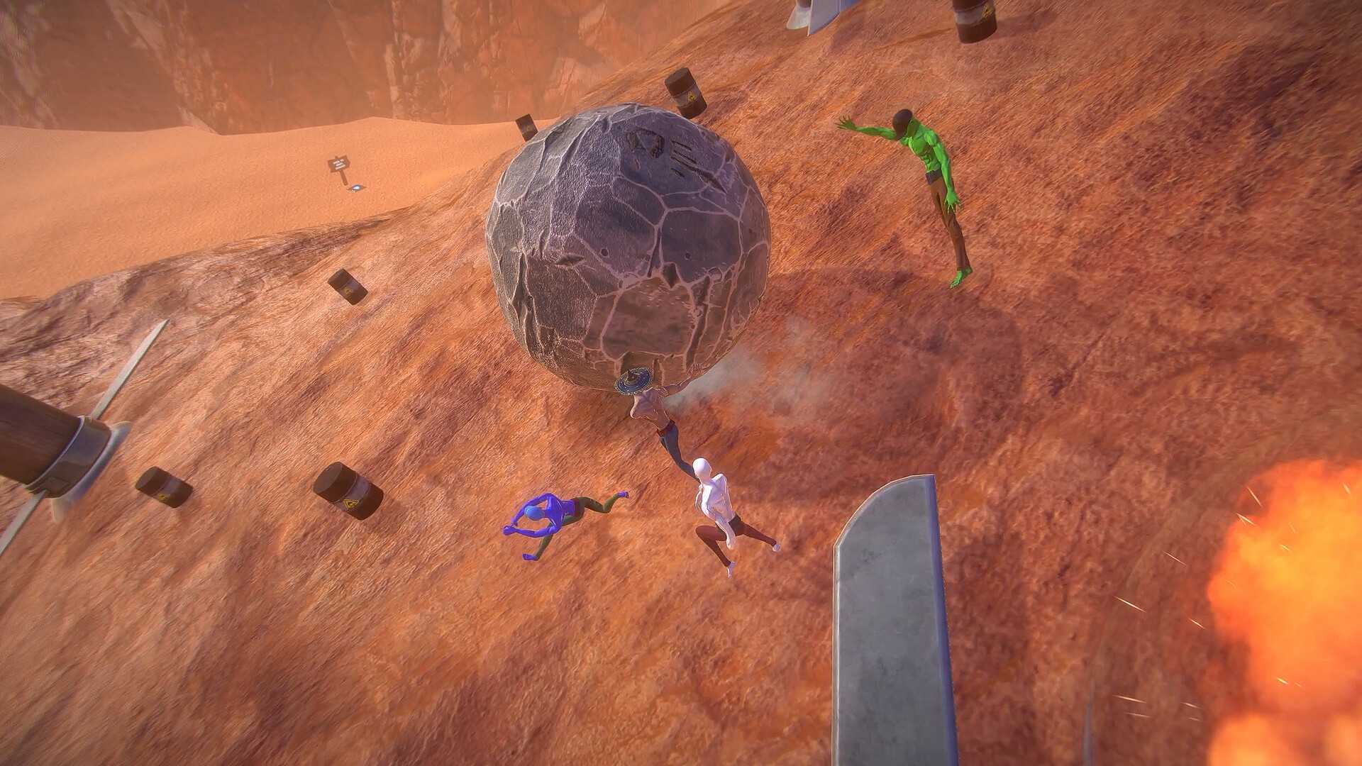 努力,加油!一起化身西西弗斯/Pushing it! Together - Sisyphus Co-op/支持网络联机_3