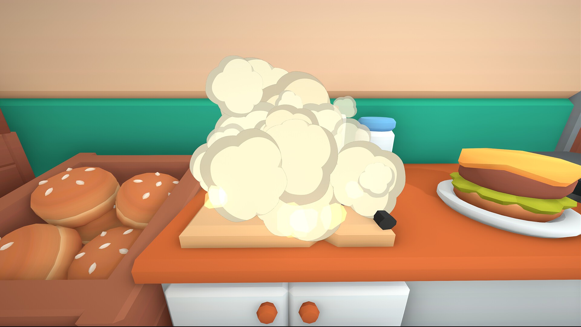 伯吉的温馨厨房/Burgie's cozy kitchen_0
