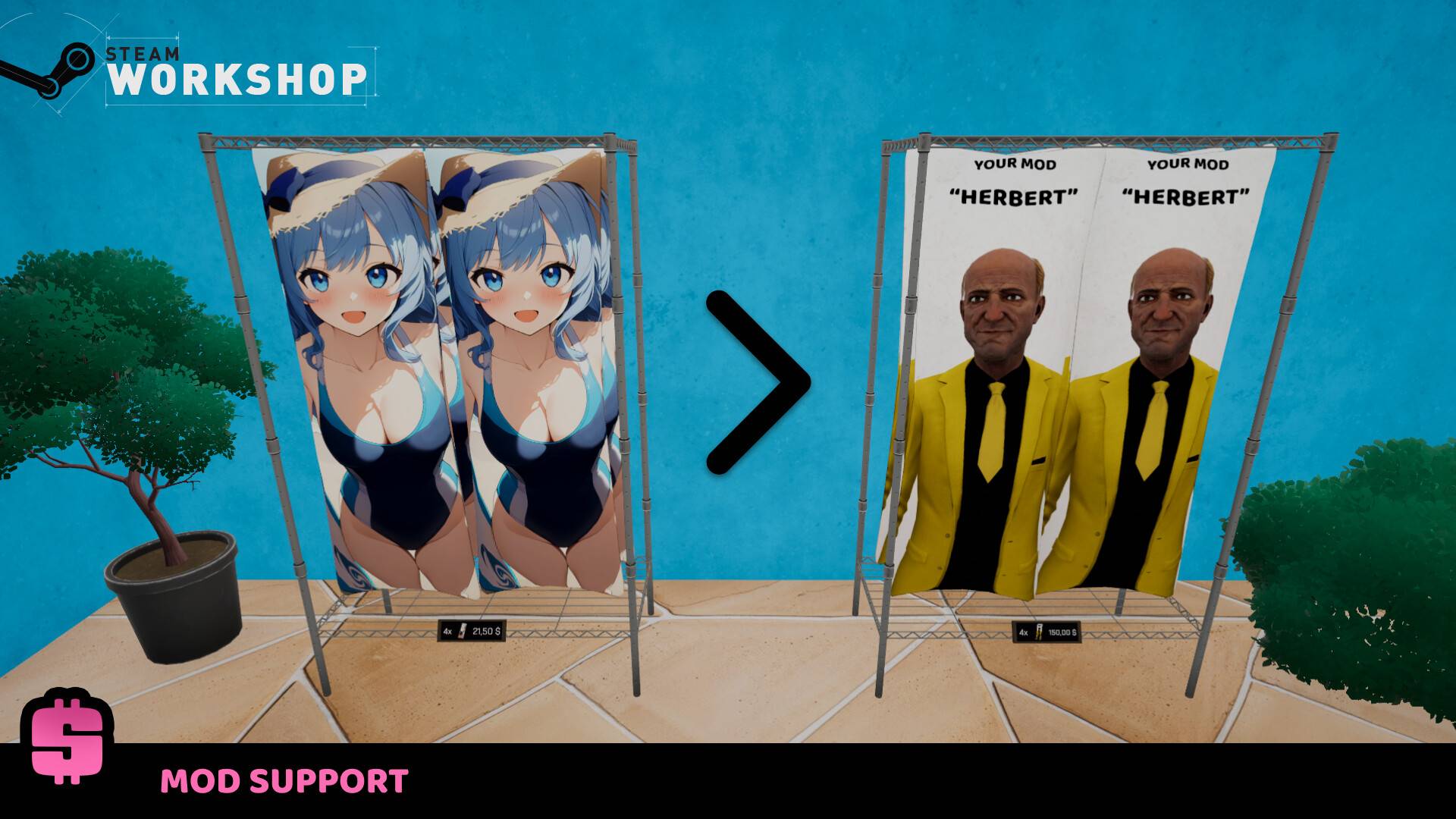 商店模拟器:抱枕/Shop Simulator: Waifu Pillows_2