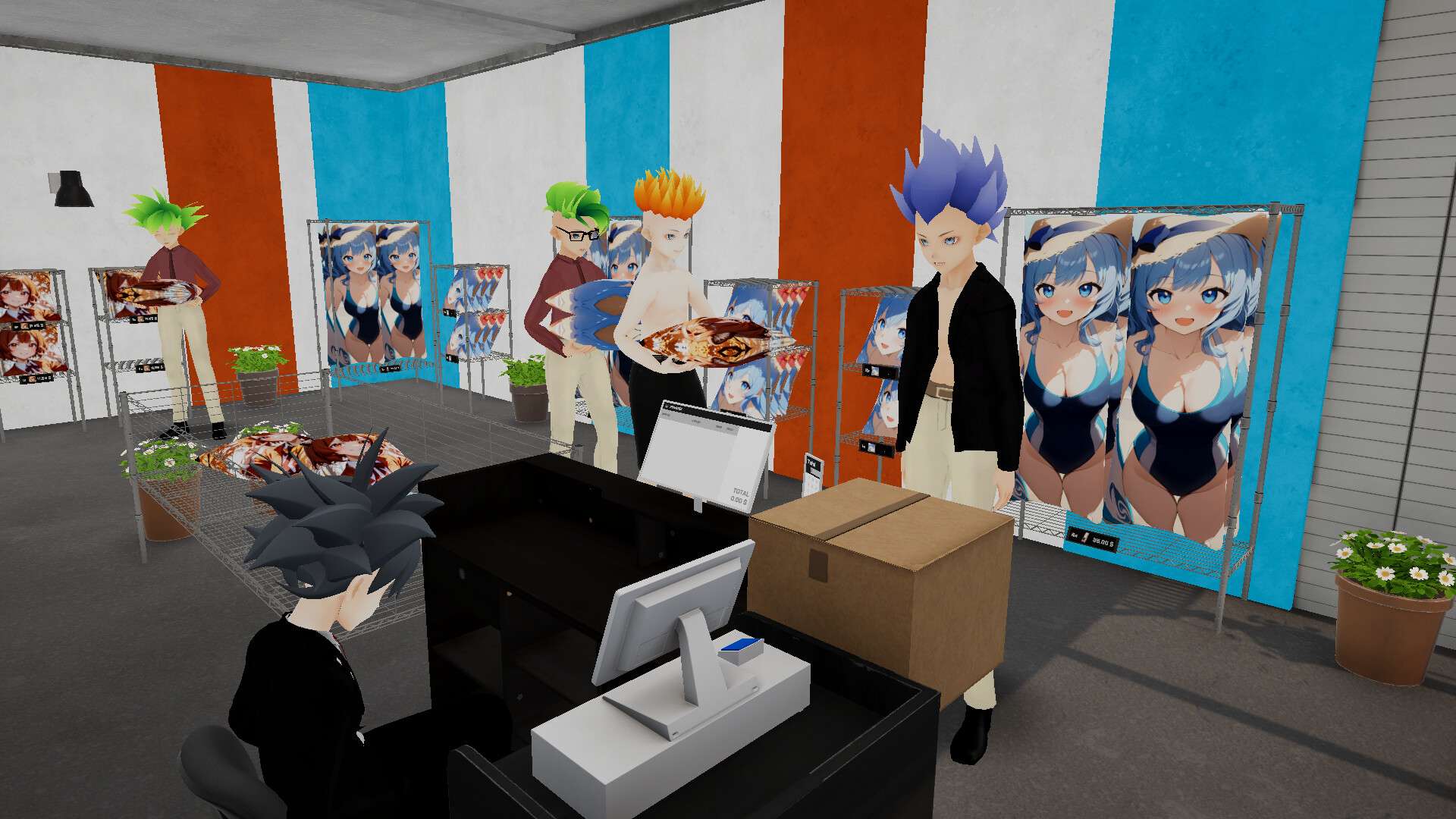 商店模拟器:抱枕/Shop Simulator: Waifu Pillows_0