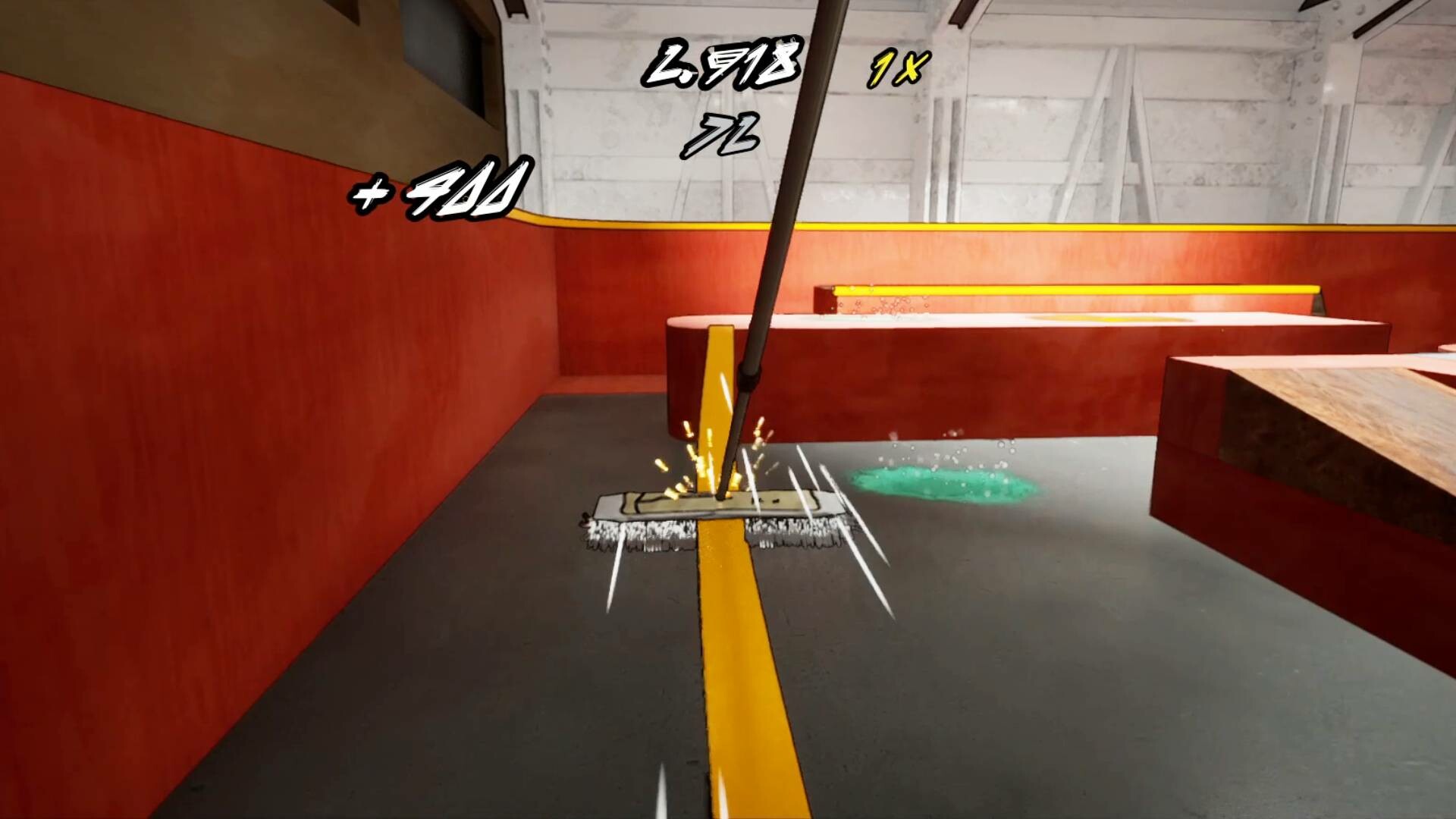 拖把滑手/Mop Skater_0