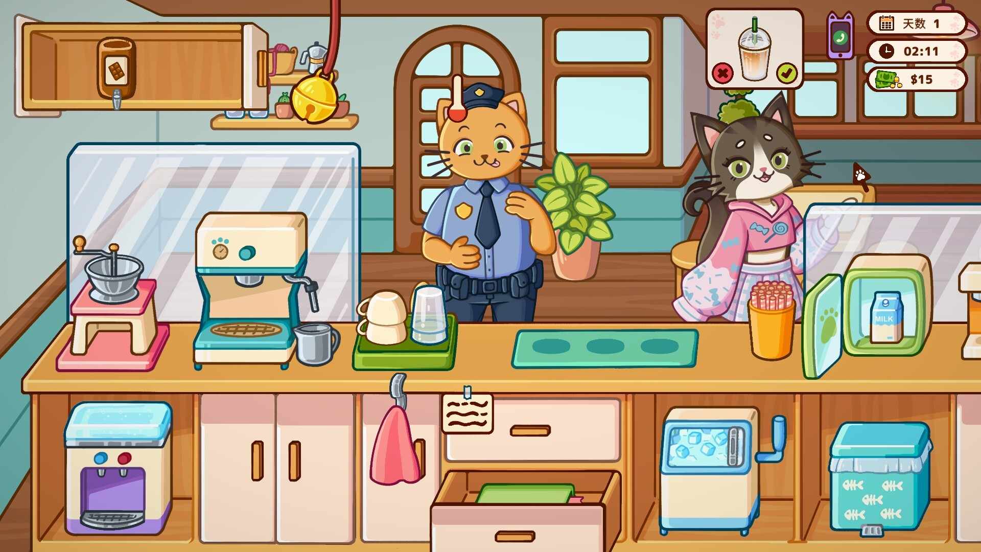 喵喵甜品屋/Cats & Cups_0