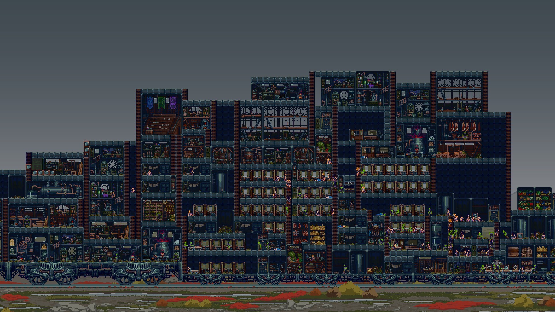 钢铁动脉:铁路城市建造者/Steel Artery: Train City Builder_3