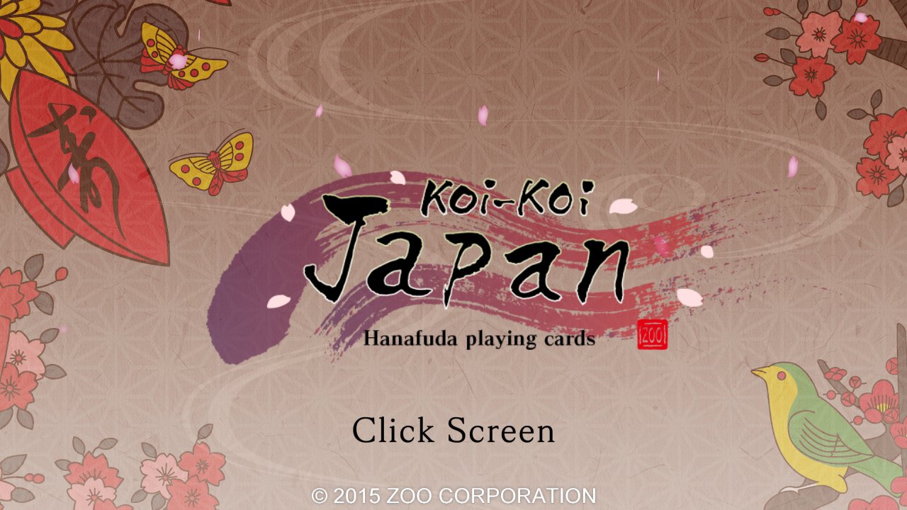 花牌/日本花札纸牌/Koi-Koi Japan [Hanafuda playing cards]_0
