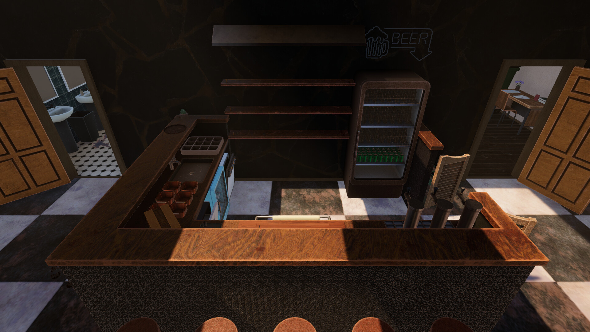 迪斯科灯光下:80年代酒吧模拟器/Under the Disco Lights - 80's Bar Simulator_0