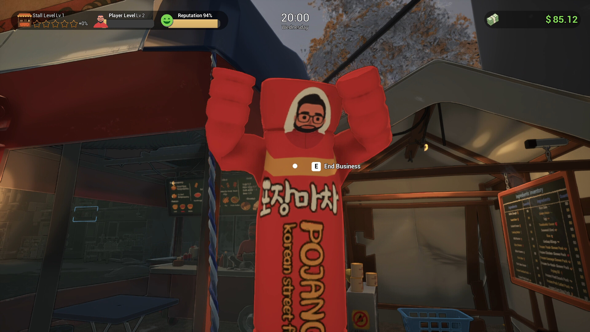 POJANGMACHA : 韩国街头美食经营模拟器/POJANGMACHA : Korean Street Food Management Simulator_0