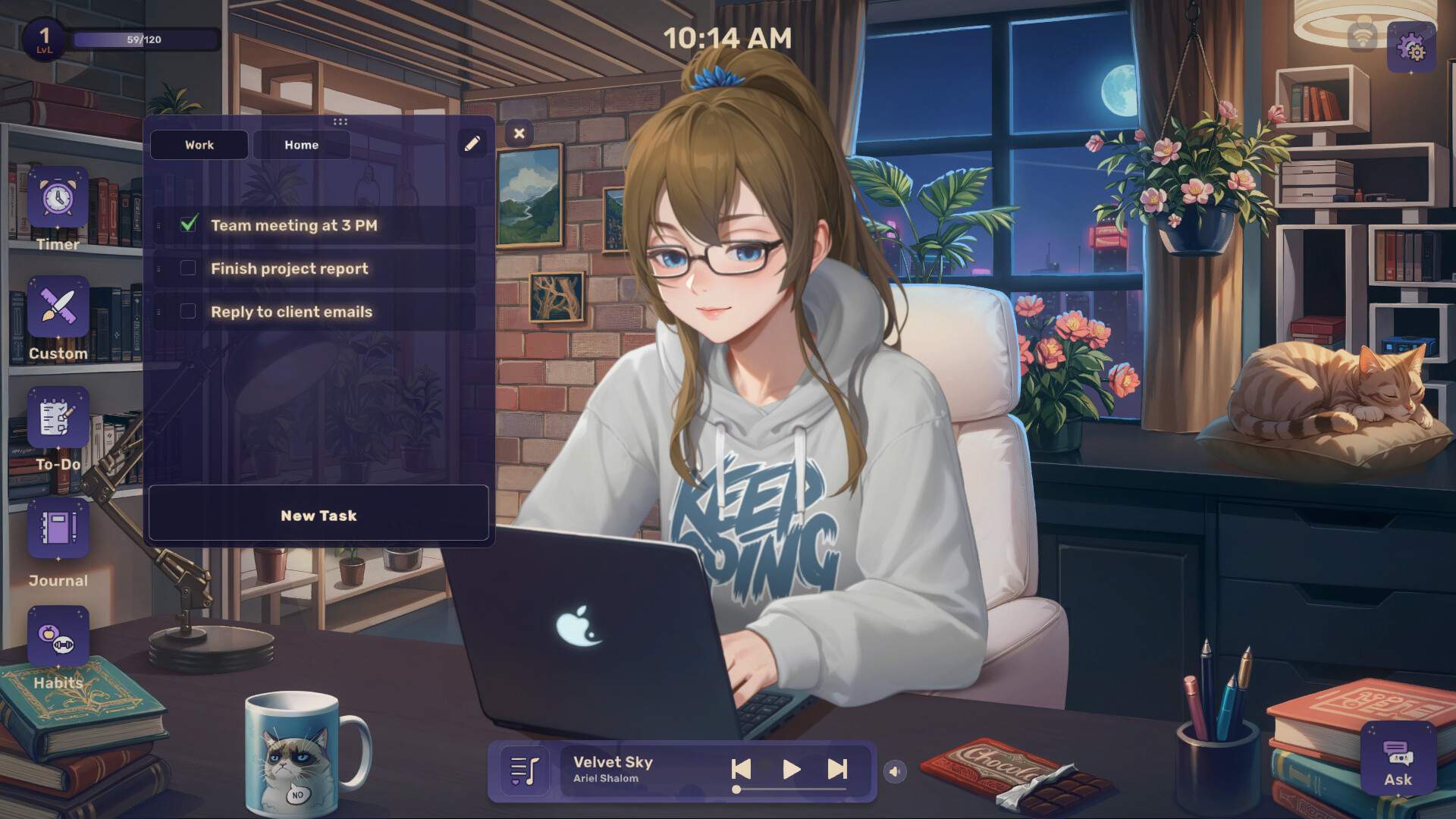 Lo-Fi女孩:AI助手/Lo-Fi Girl: AI Assistant_2